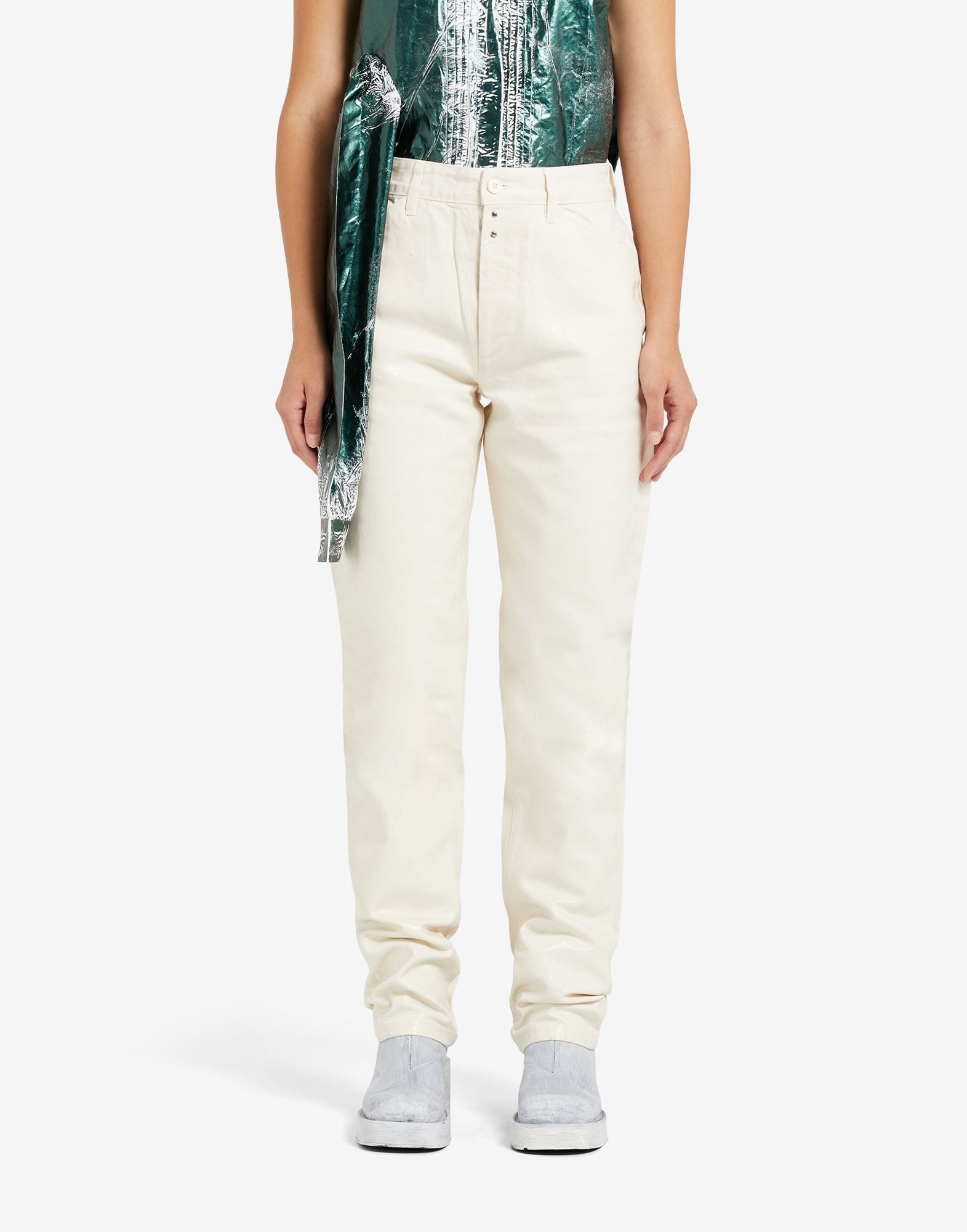 Five-pocket denim pants - 5