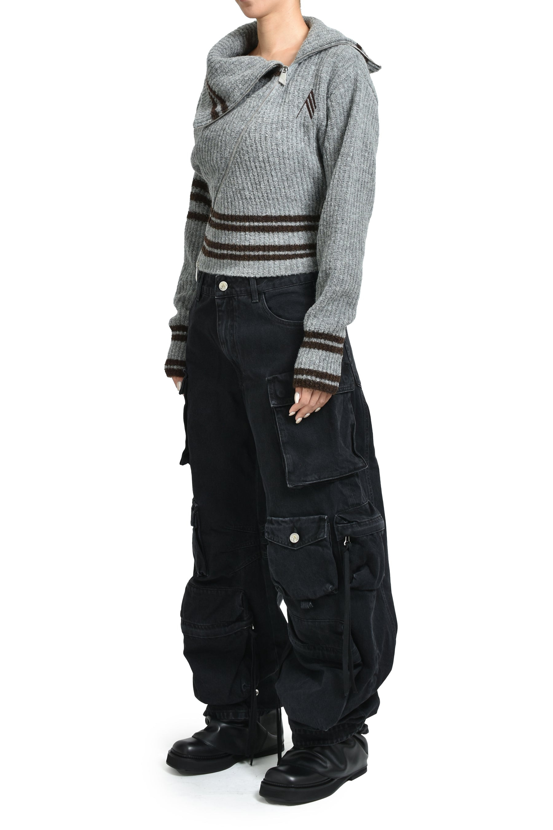CARDIGAN / GRAY - 4