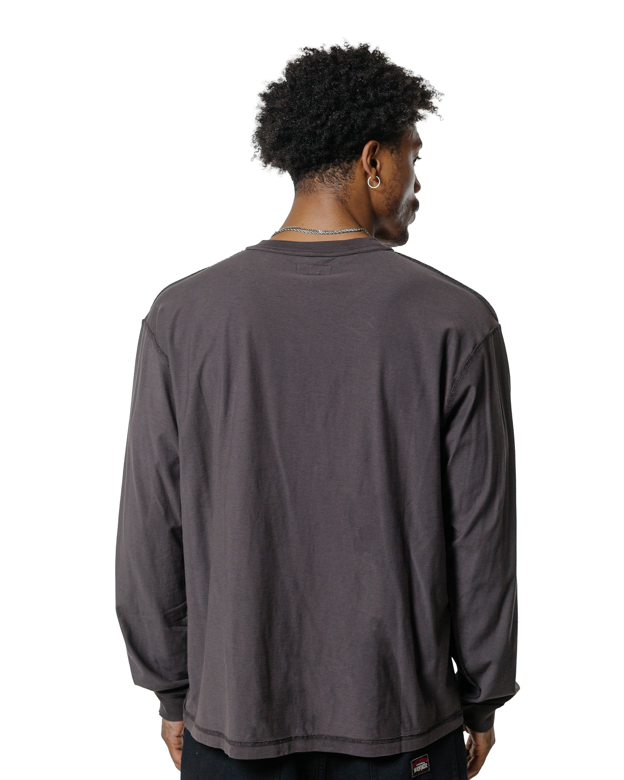 Stüssy Lazy LS Tee Vintage Black - 3