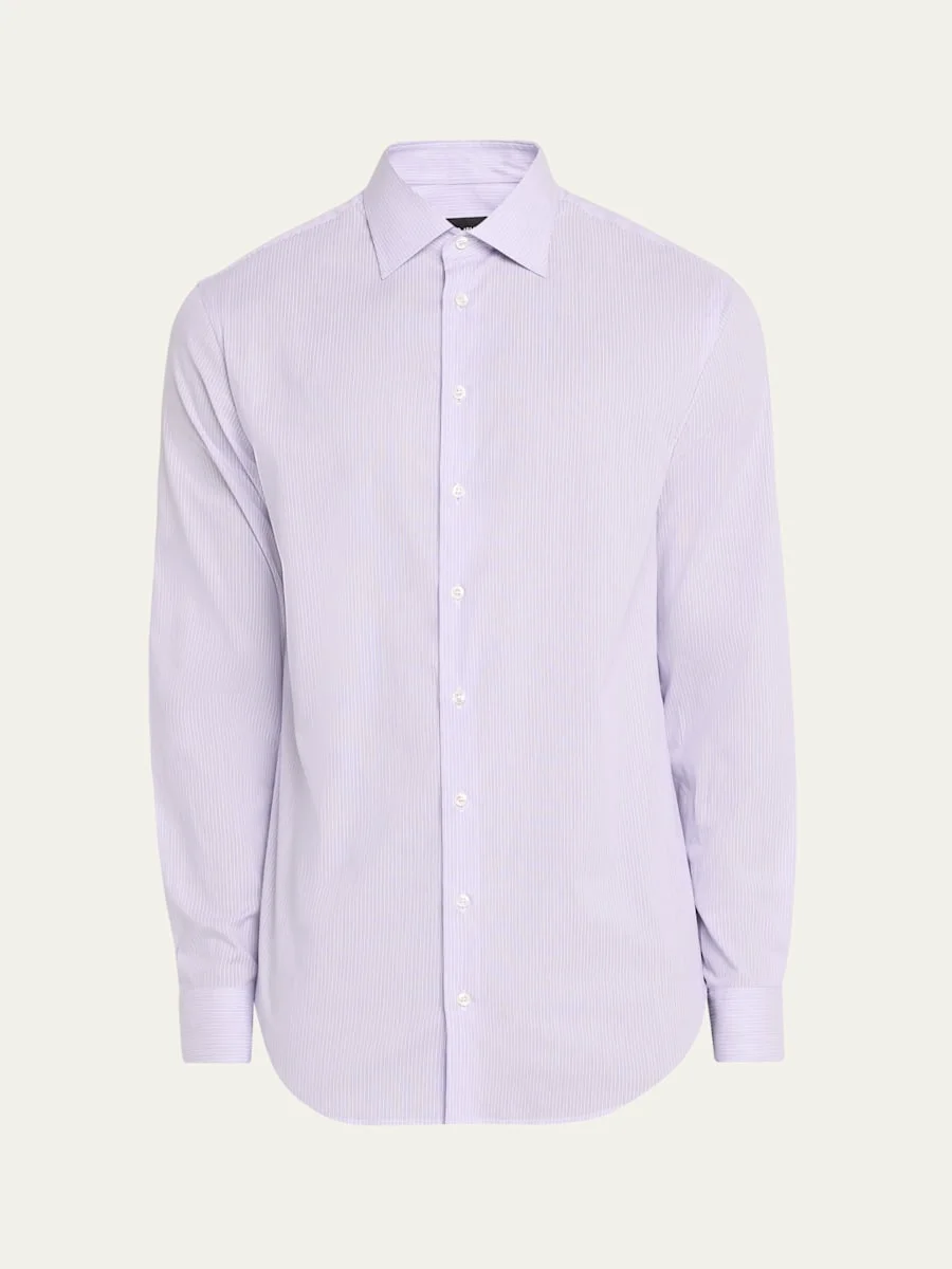 Men's Micro-Stripe Dress Shirt - 1