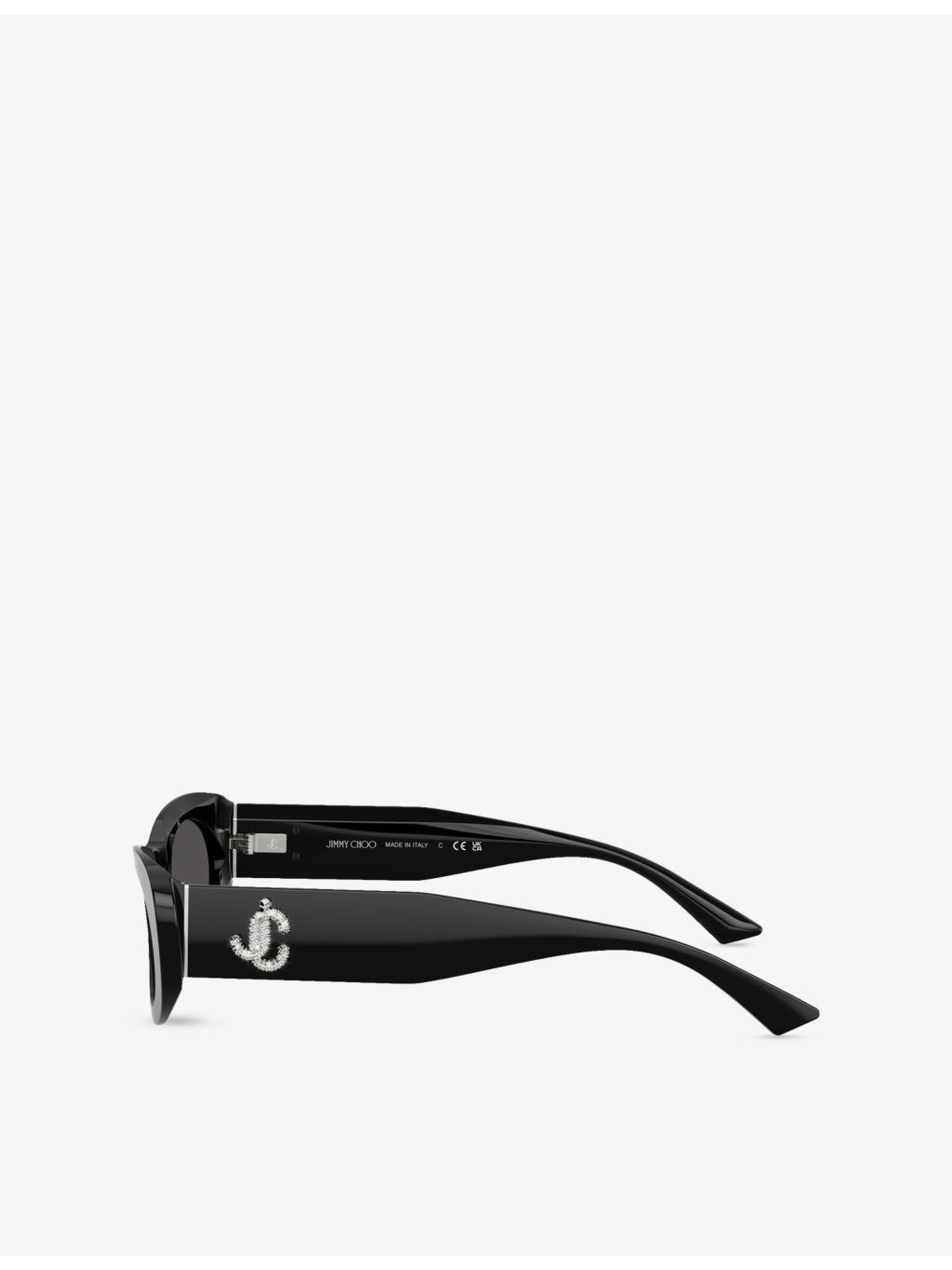 JC5038BU Oval-Frame Acetate Sunglasses - 3
