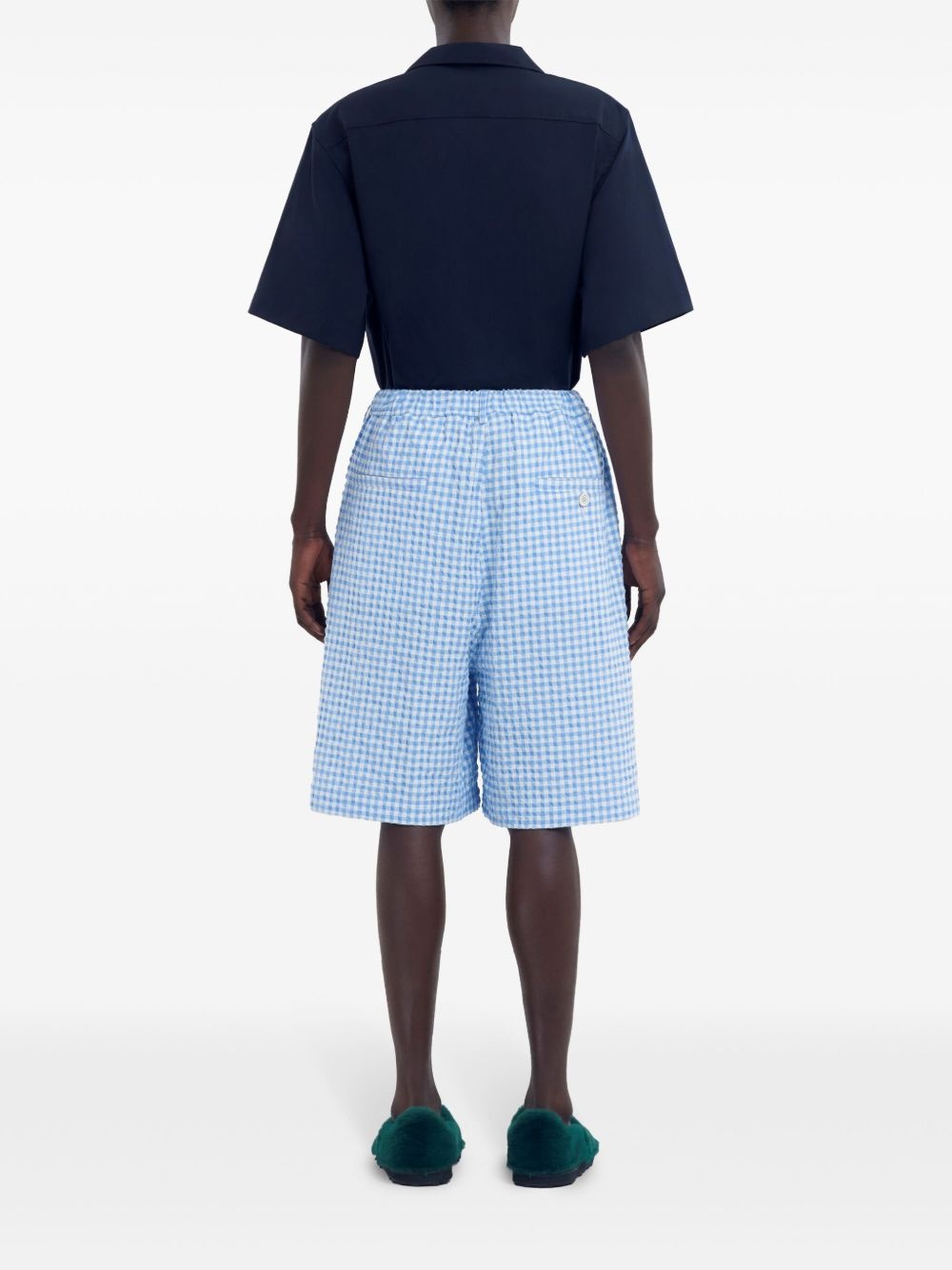 check-pattern shorts - 4