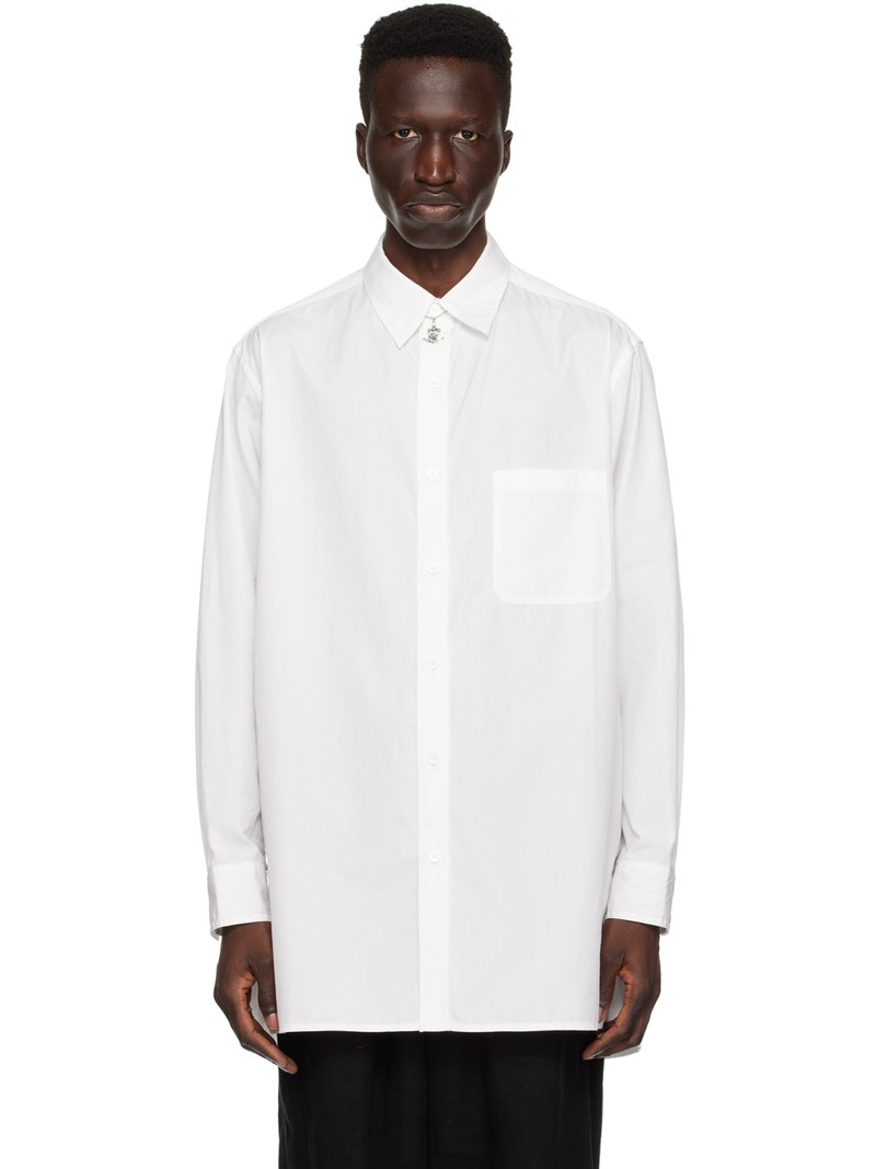 White Pocket Shirt - 1