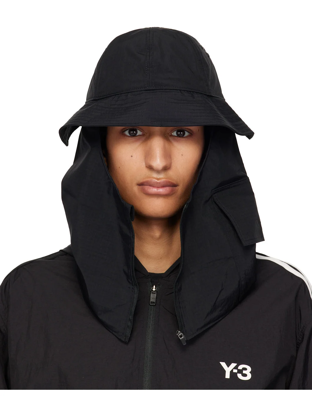 Black Util Bucket Hat - 1