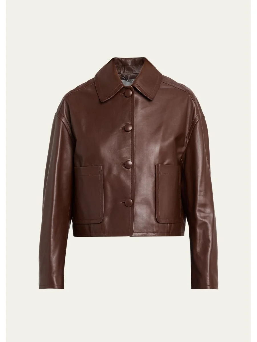 Brooks Leather Jacket - 1