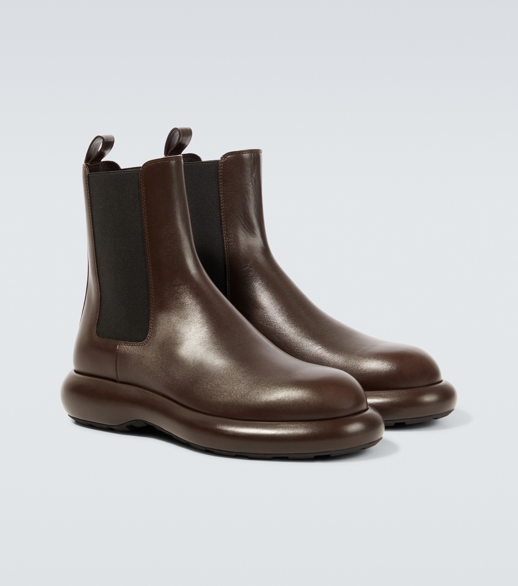 Leather Chelsea boots - 5