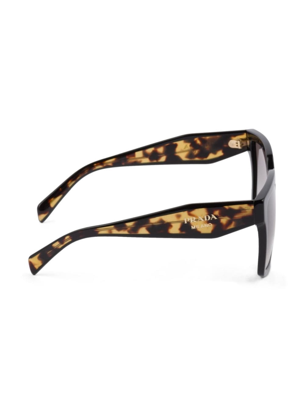logo-plaque rectangle-frame sunglasses - 2