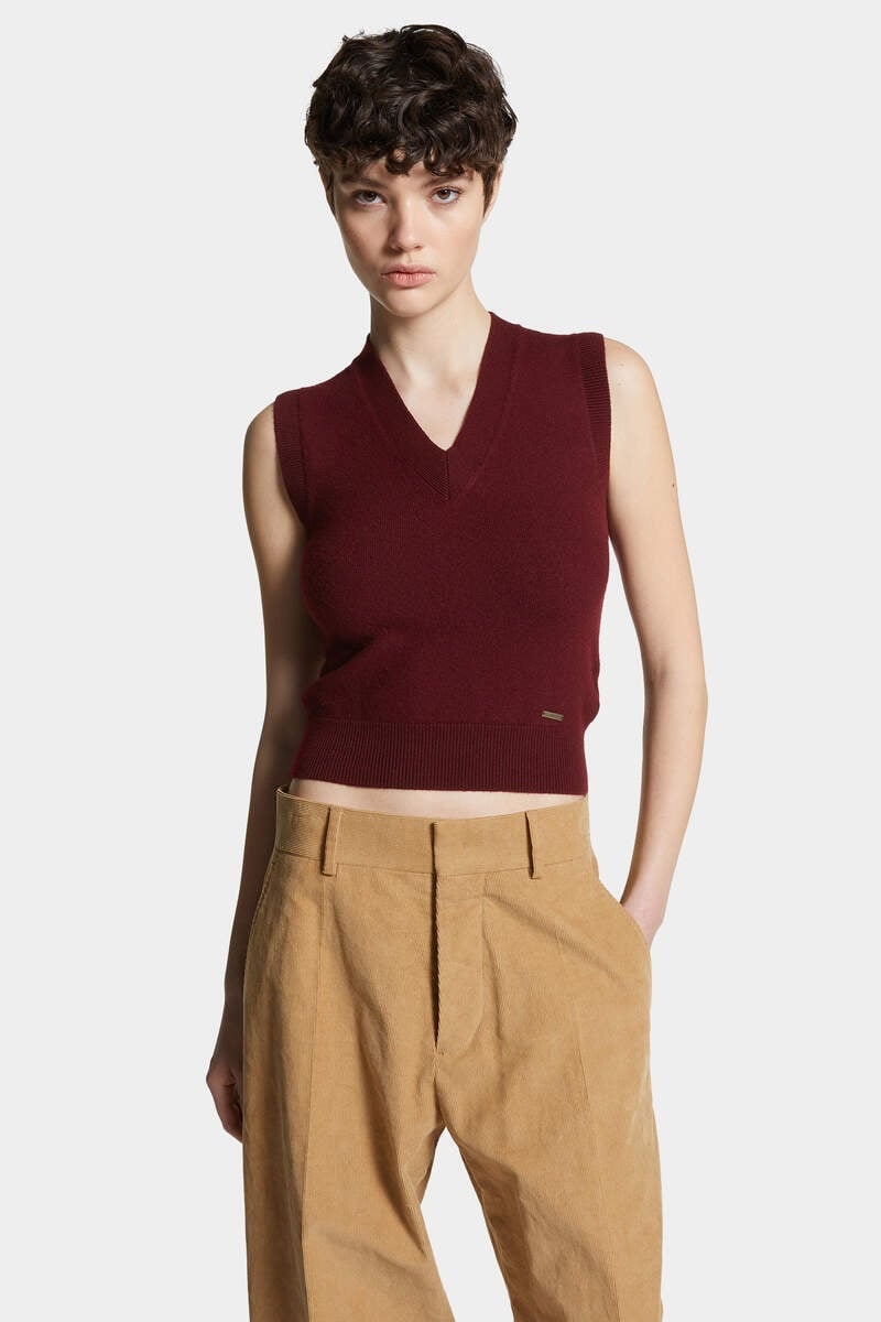 V NECK VEST - 3