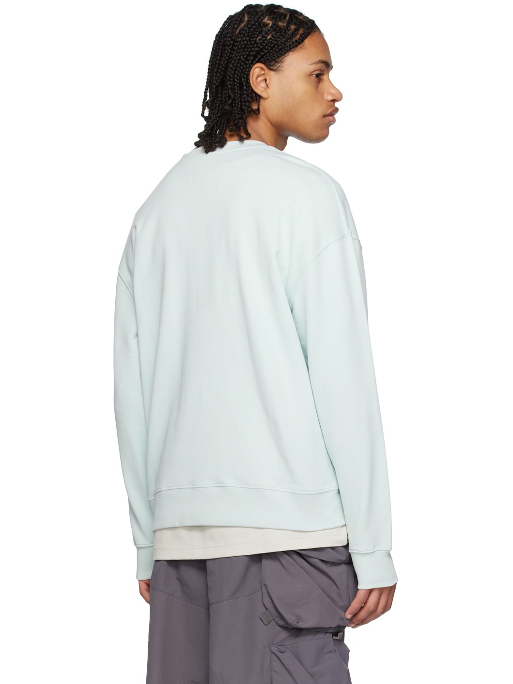Blue Essential Sweatshirt - 3