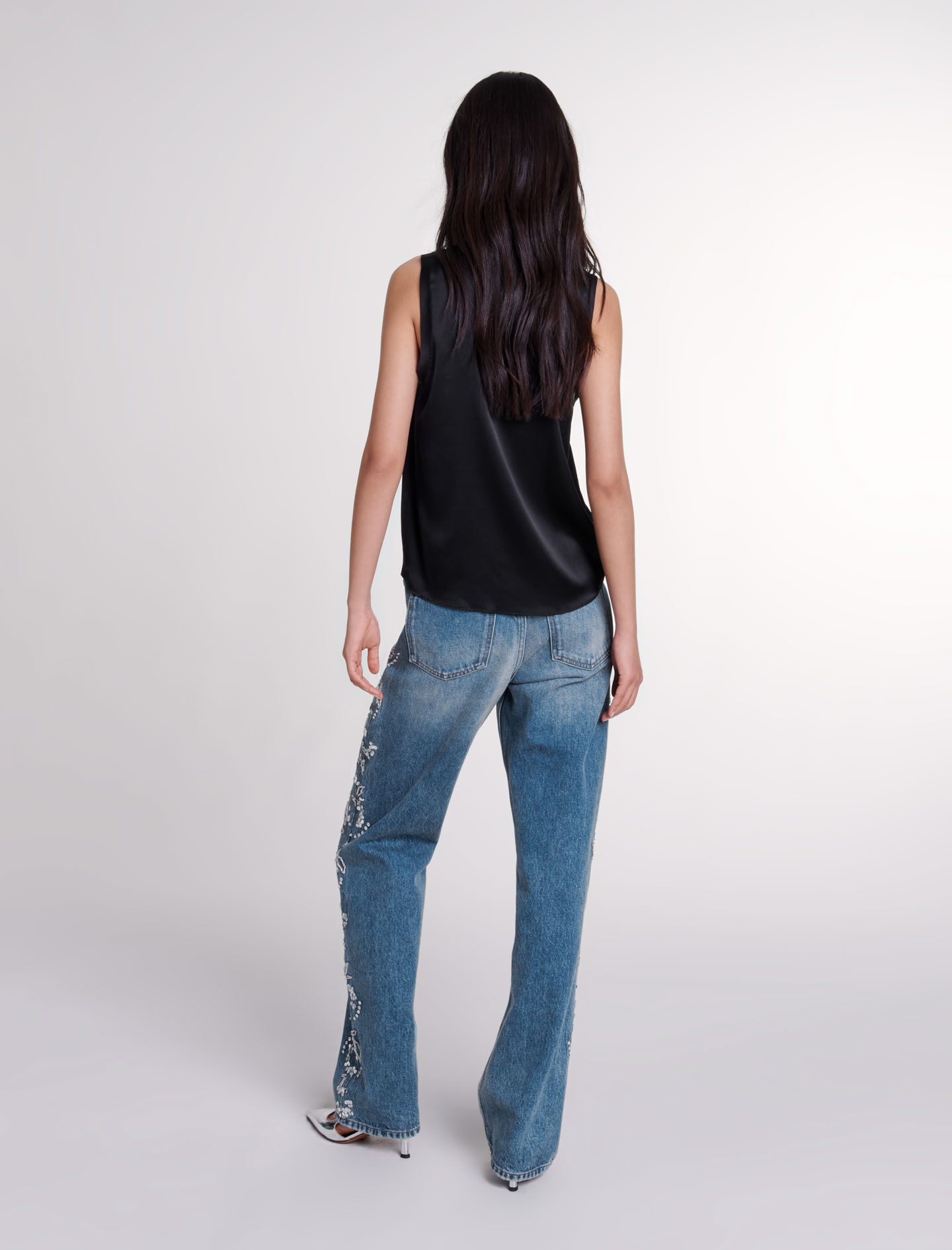 Silk tank top - 4