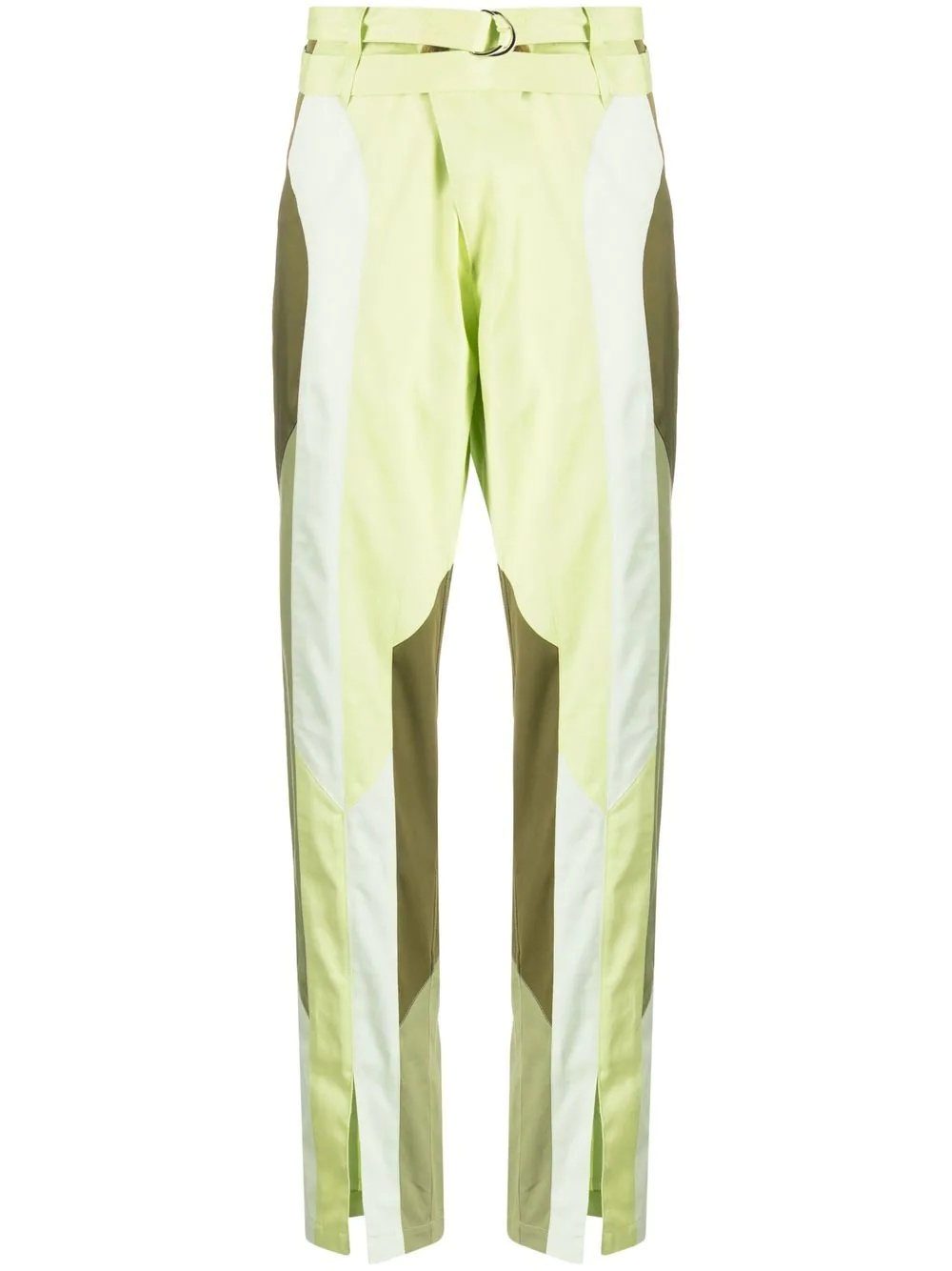 Daintree straight-leg panelled trousers - 1