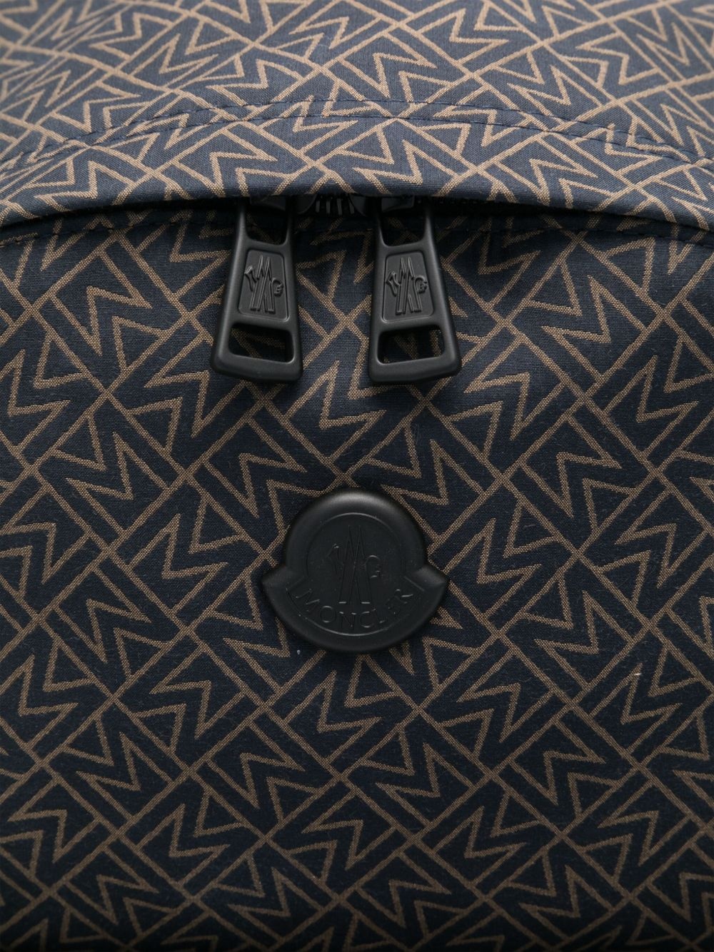 monogram-print backpack - 4