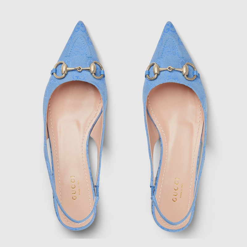 Women's Horsebit slingback ballet flat 5