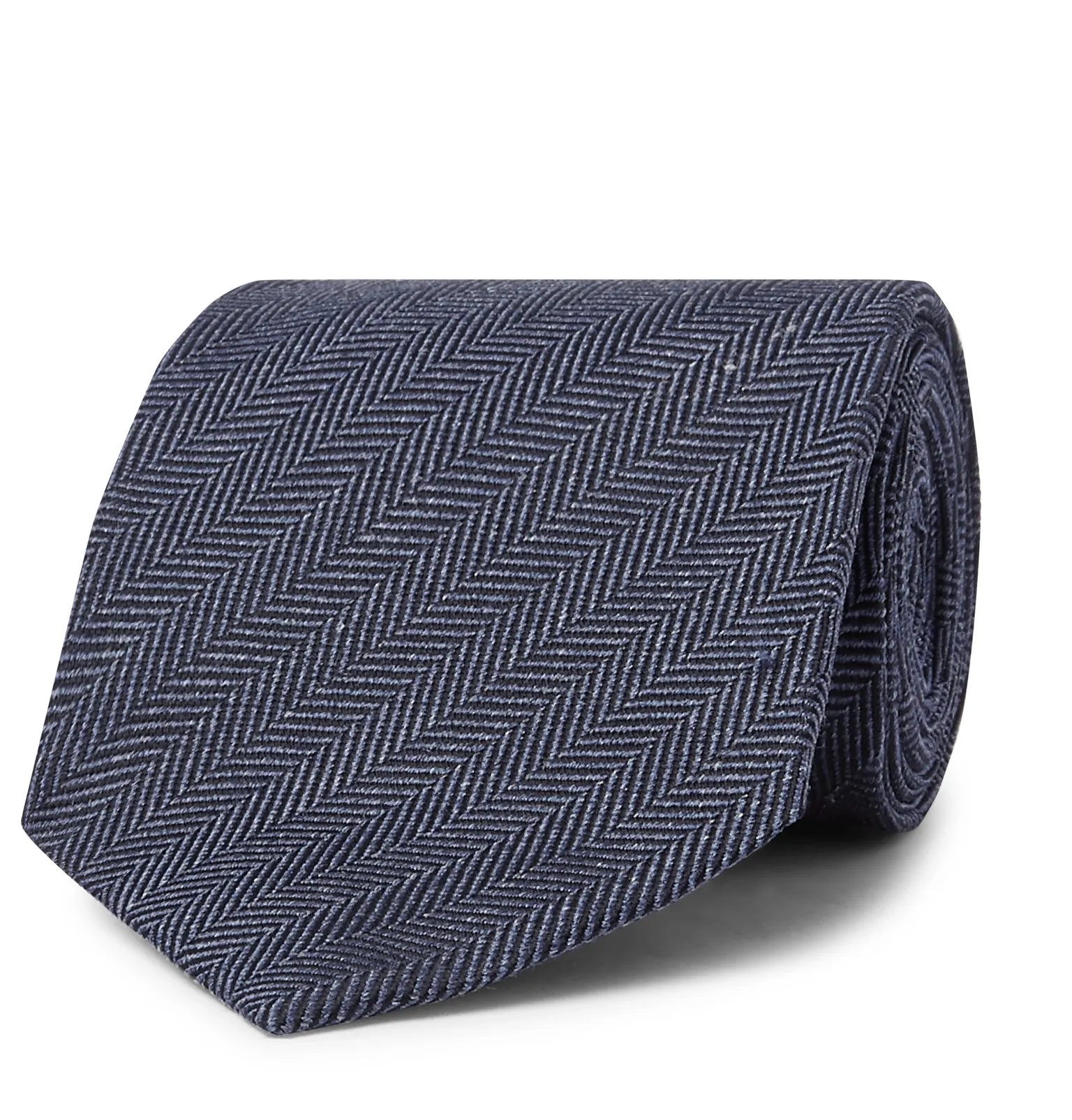 8cm Herringbone Silk-Jacquard Tie - 1