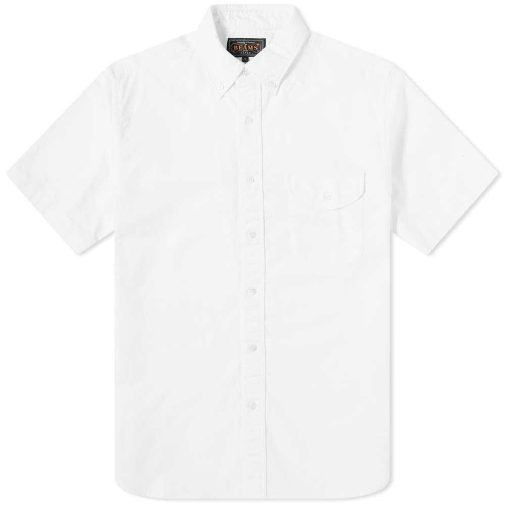 Beams Plus Short Sleeve Oxford Shirt - 1