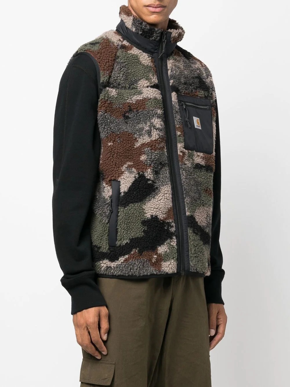 Prentis camouflage-print vest - 3