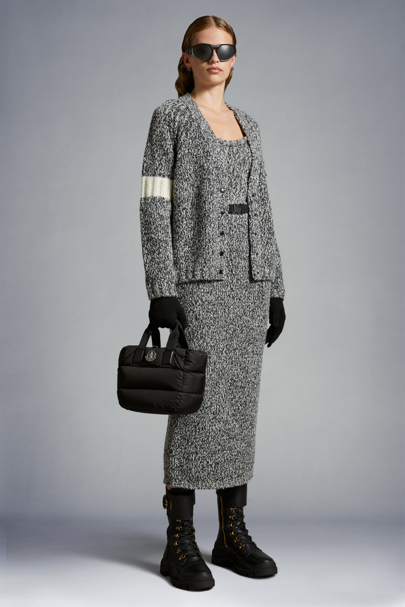 Moncler Mouliné Wool Pencil Skirt outlook