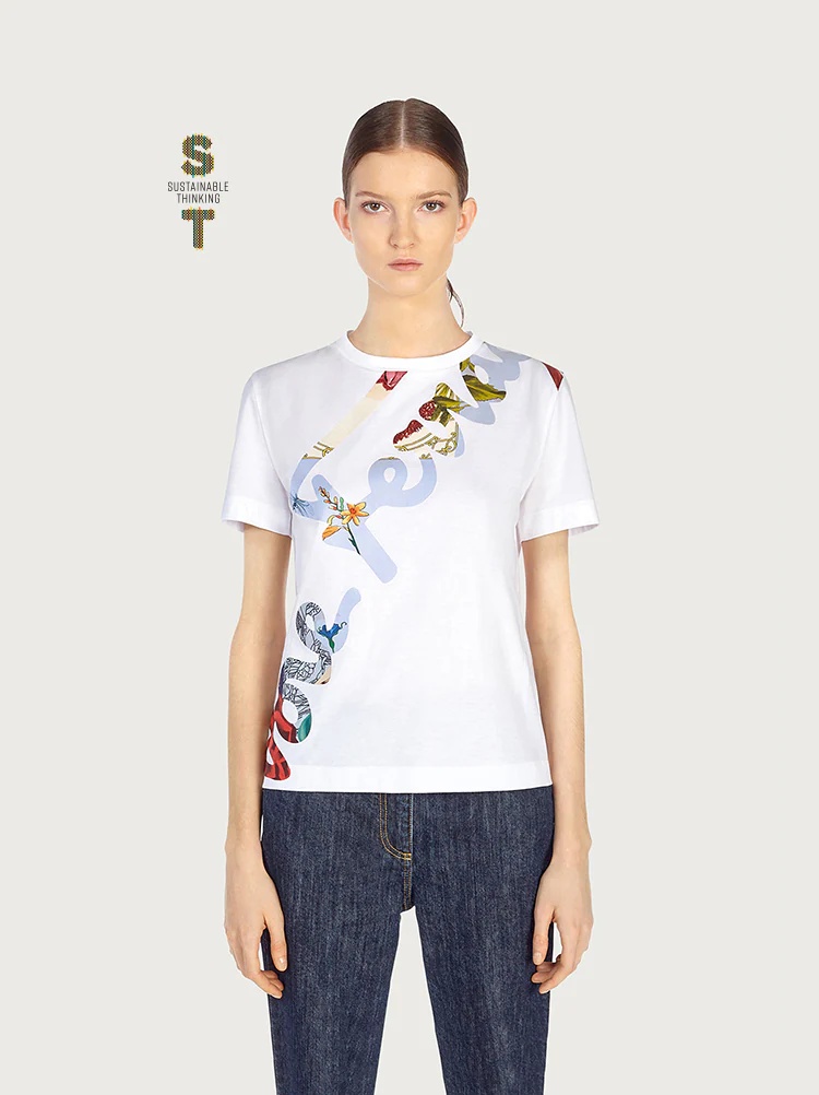 T-SHIRT WITH SIGNATURE - 2