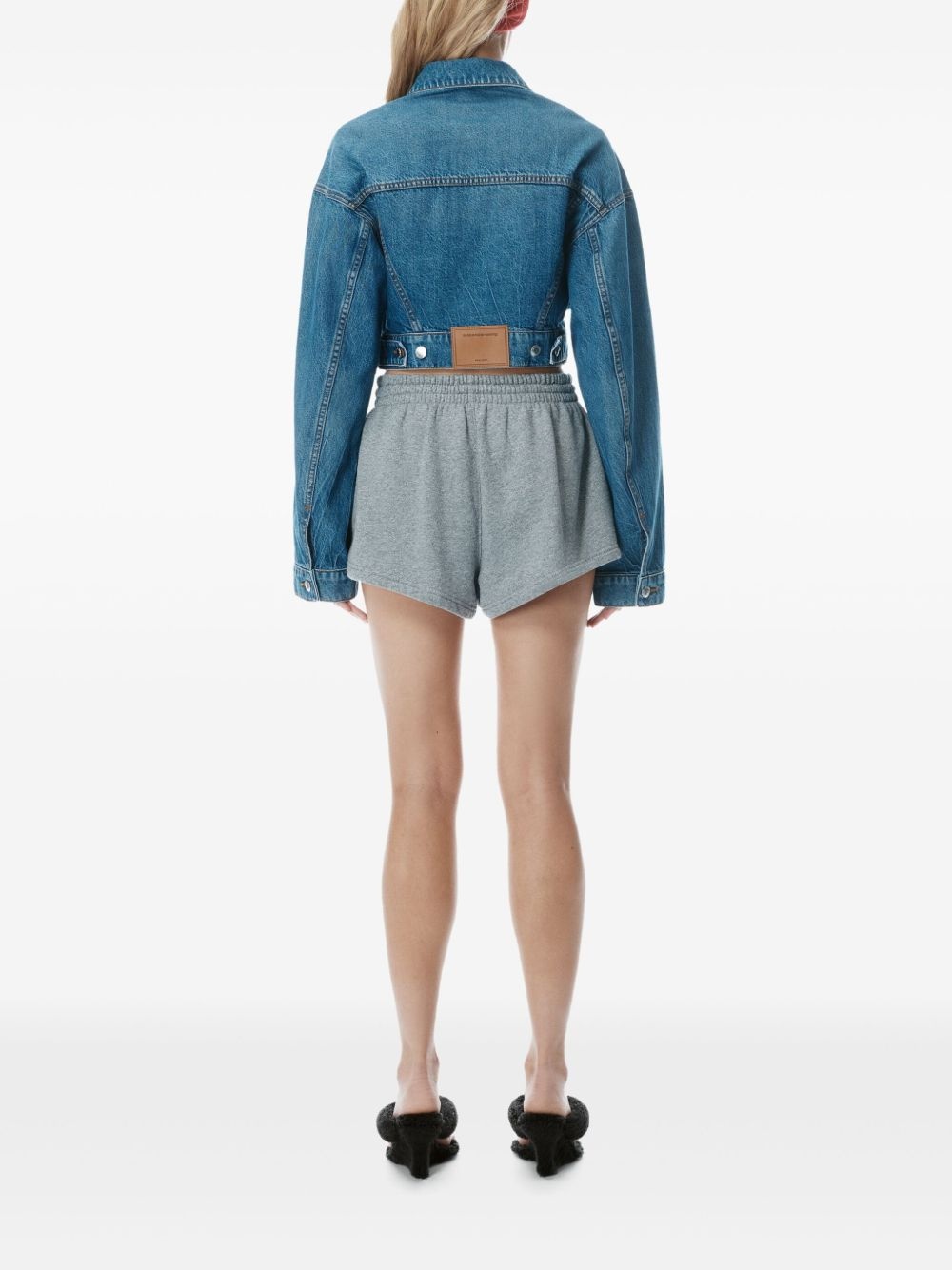 wrapped trucker jacket - 3
