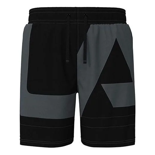 Under Armour Baseline Woven 7 inch Basketball Shorts 'Black Grey' 1370224-002 - 1