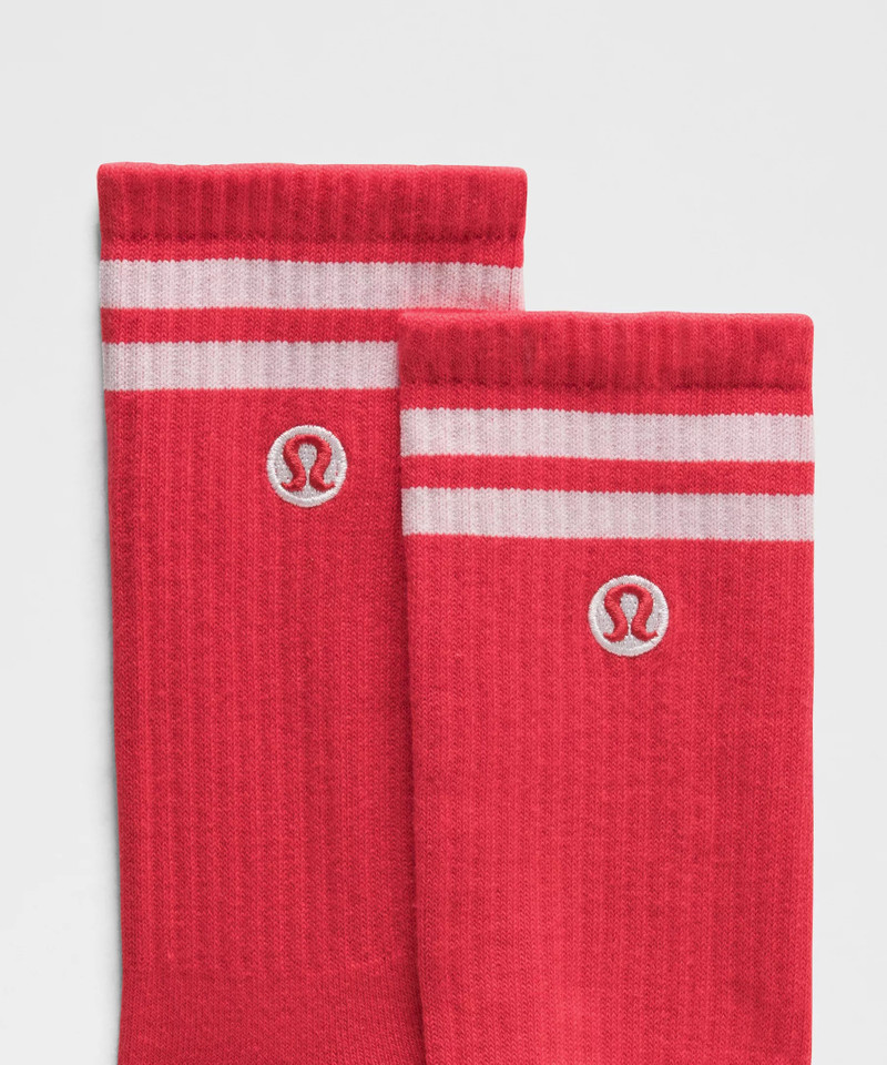lululemon Unisex Daily Essential Crew Socks *Stripe outlook