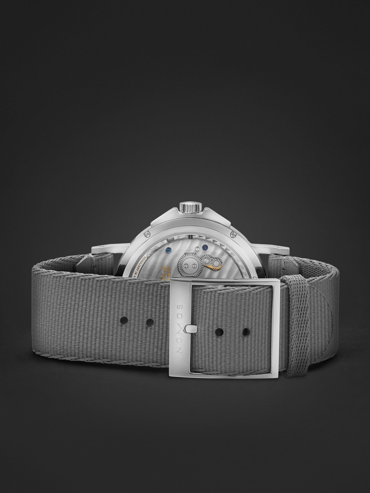 Ahoi Neomatik 38 Date Automatic 38.5mm Stainless Steel Watch, Ref. No. 527 Cream - 4