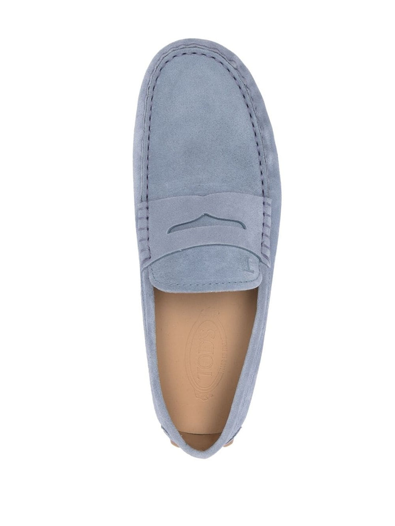 Gommino suede driving loafers 4