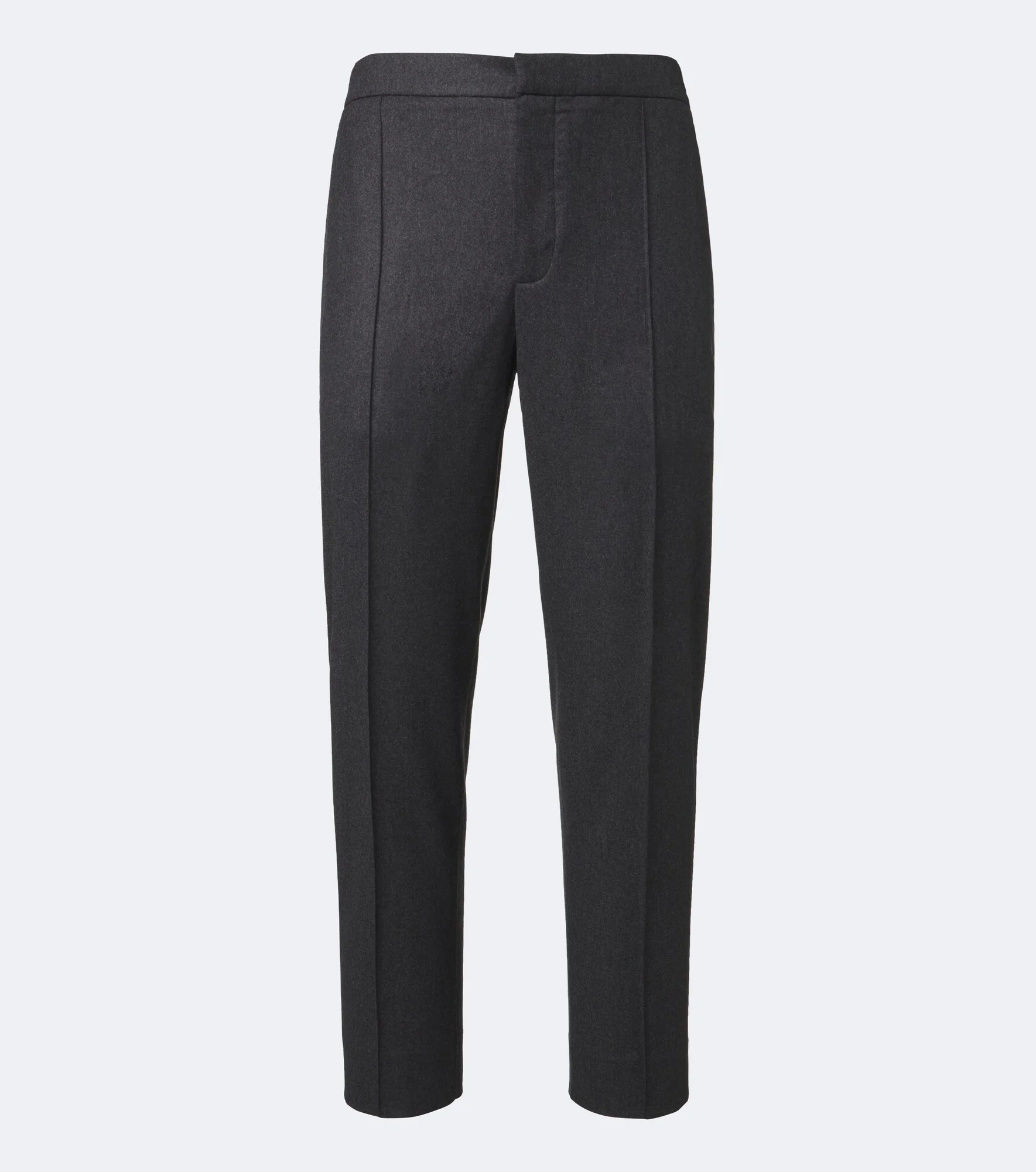 Wool, silk, and cashmere straight pants - 1