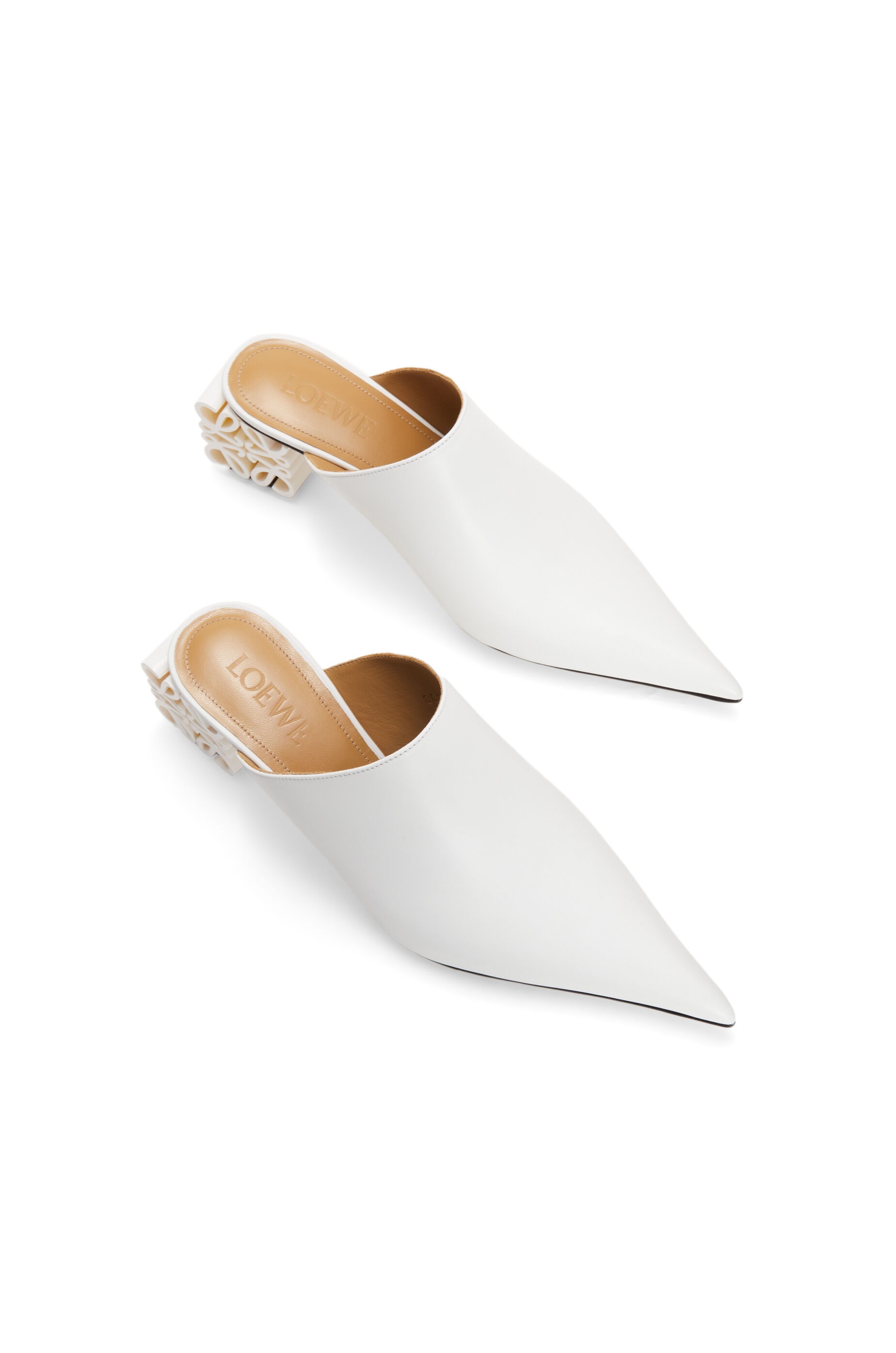 Anagram heel mule in calfskin - 3