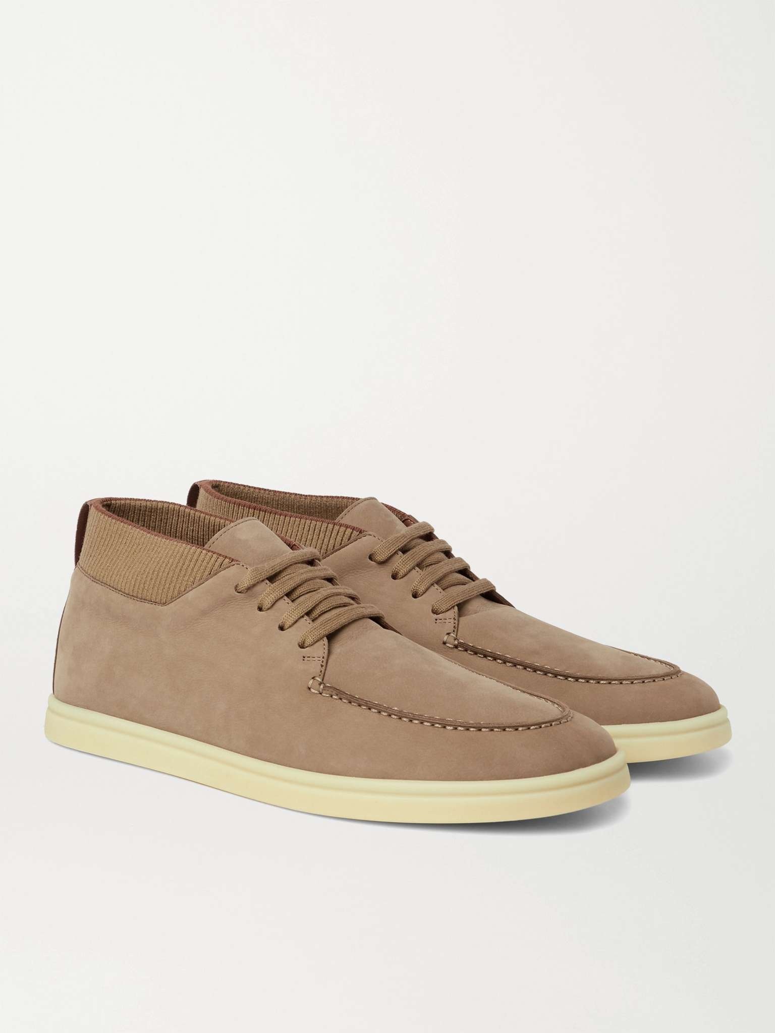 Soho Walk Nubuck High-Top Sneakers - 4