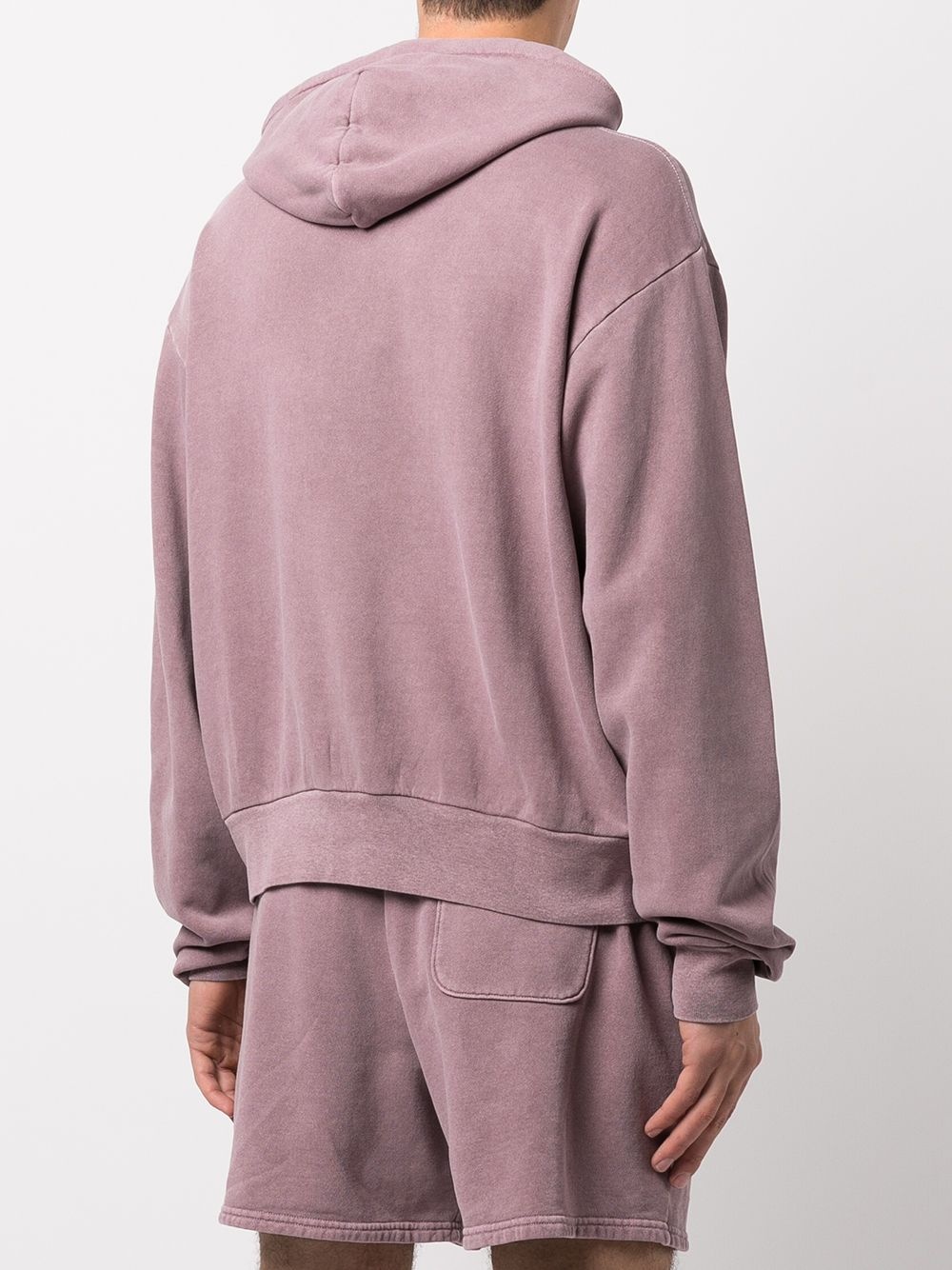 long-sleeved cotton hoodie - 4