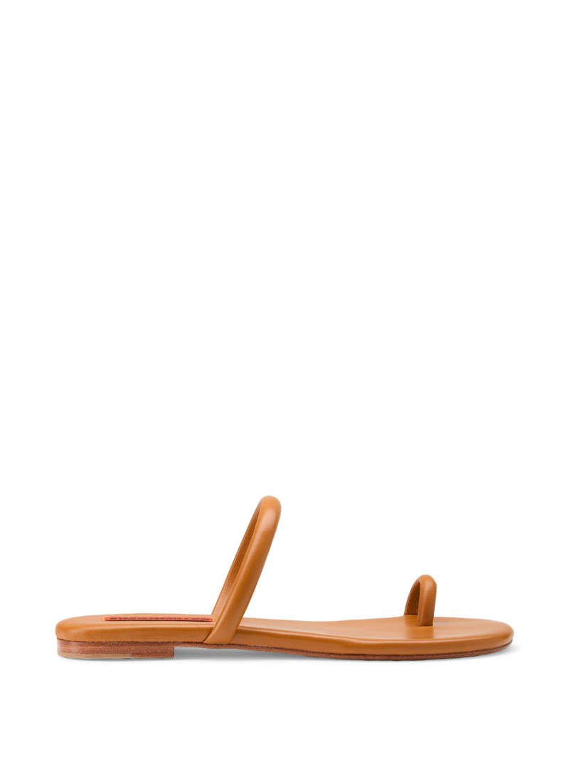 Pipe round-toe sandals 1