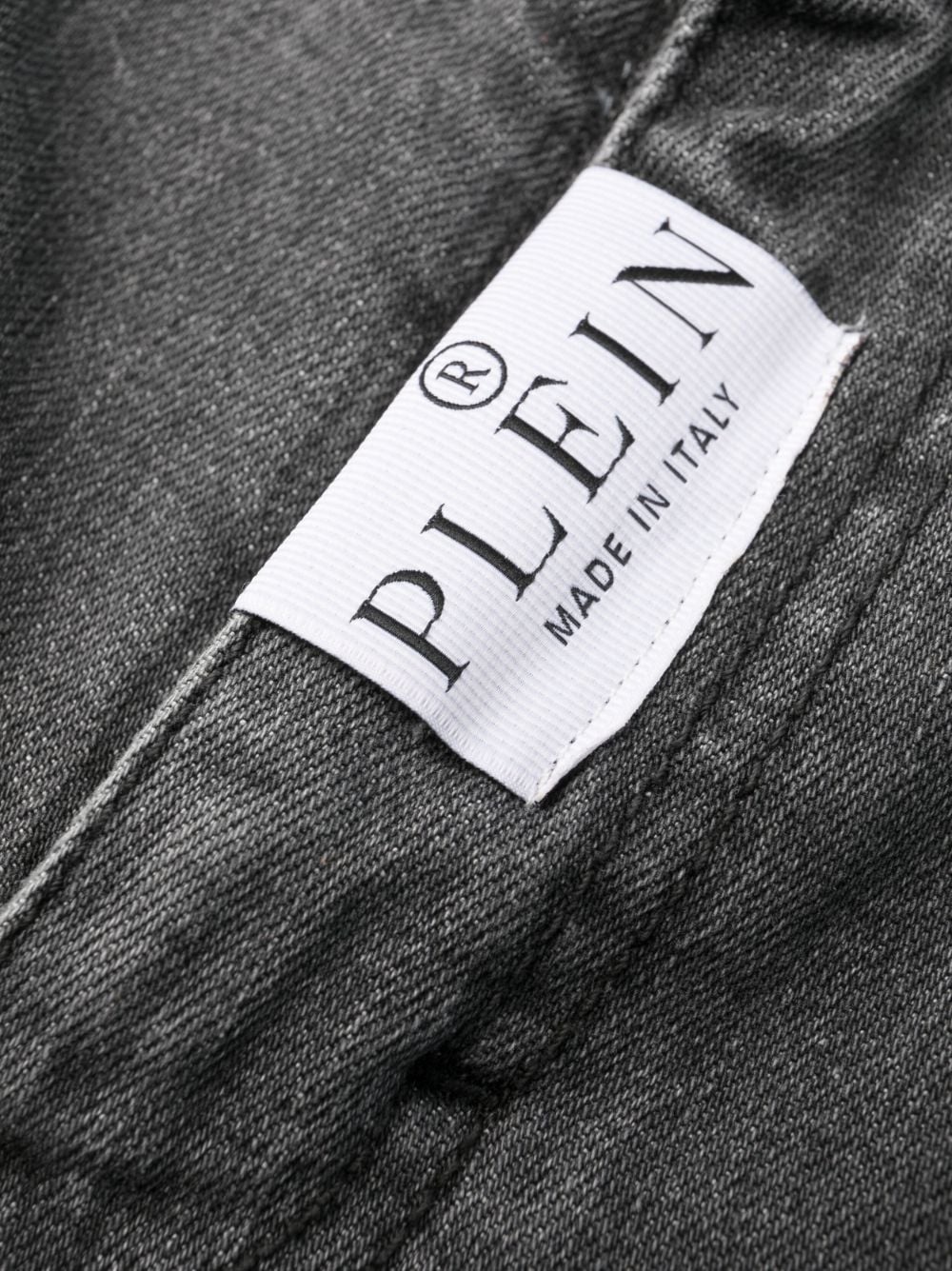 logo-patch jeans - 6