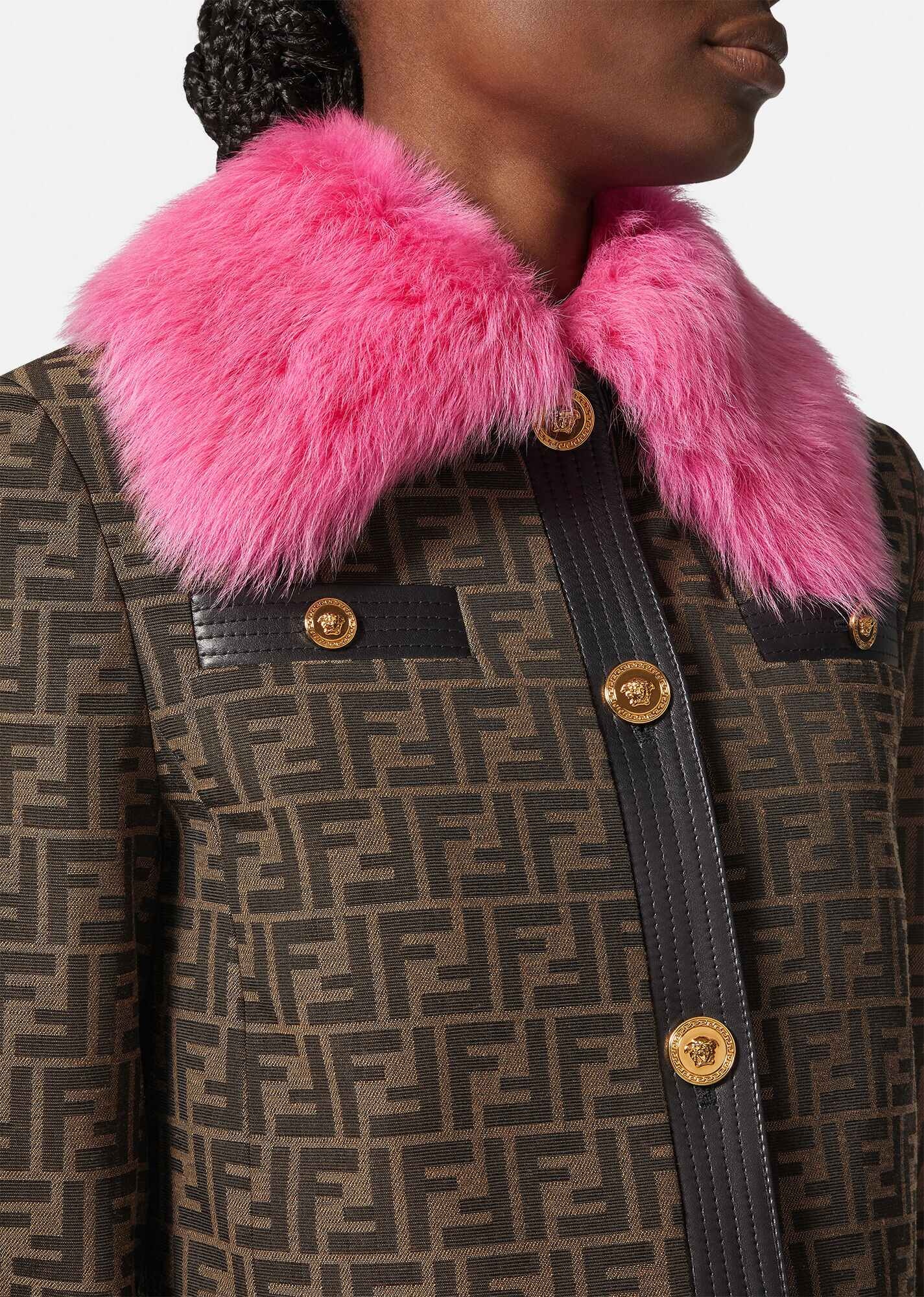 Fendace FF Faux Fur Jacket - 5