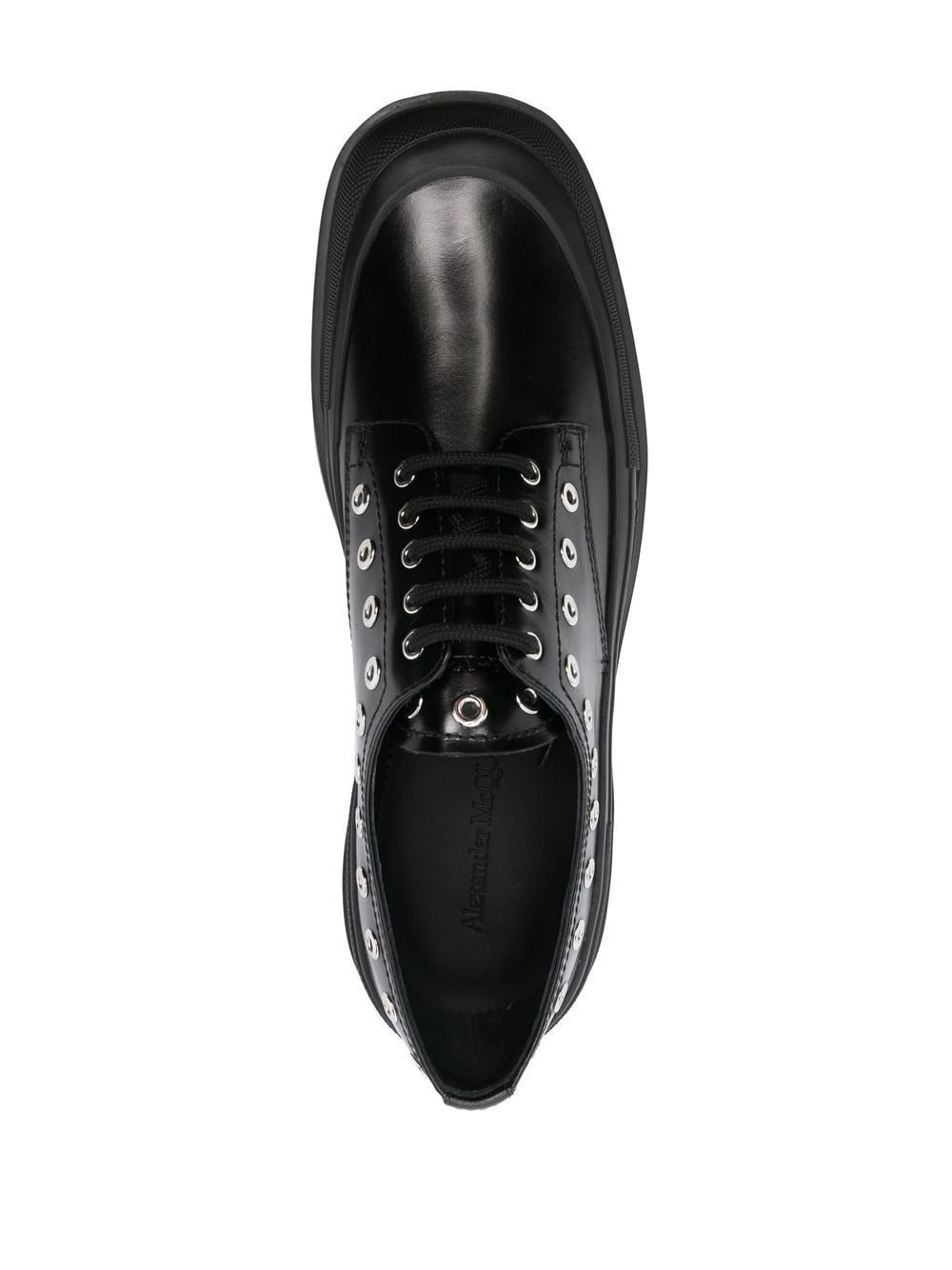 chunky-sole Derby shoes - 4