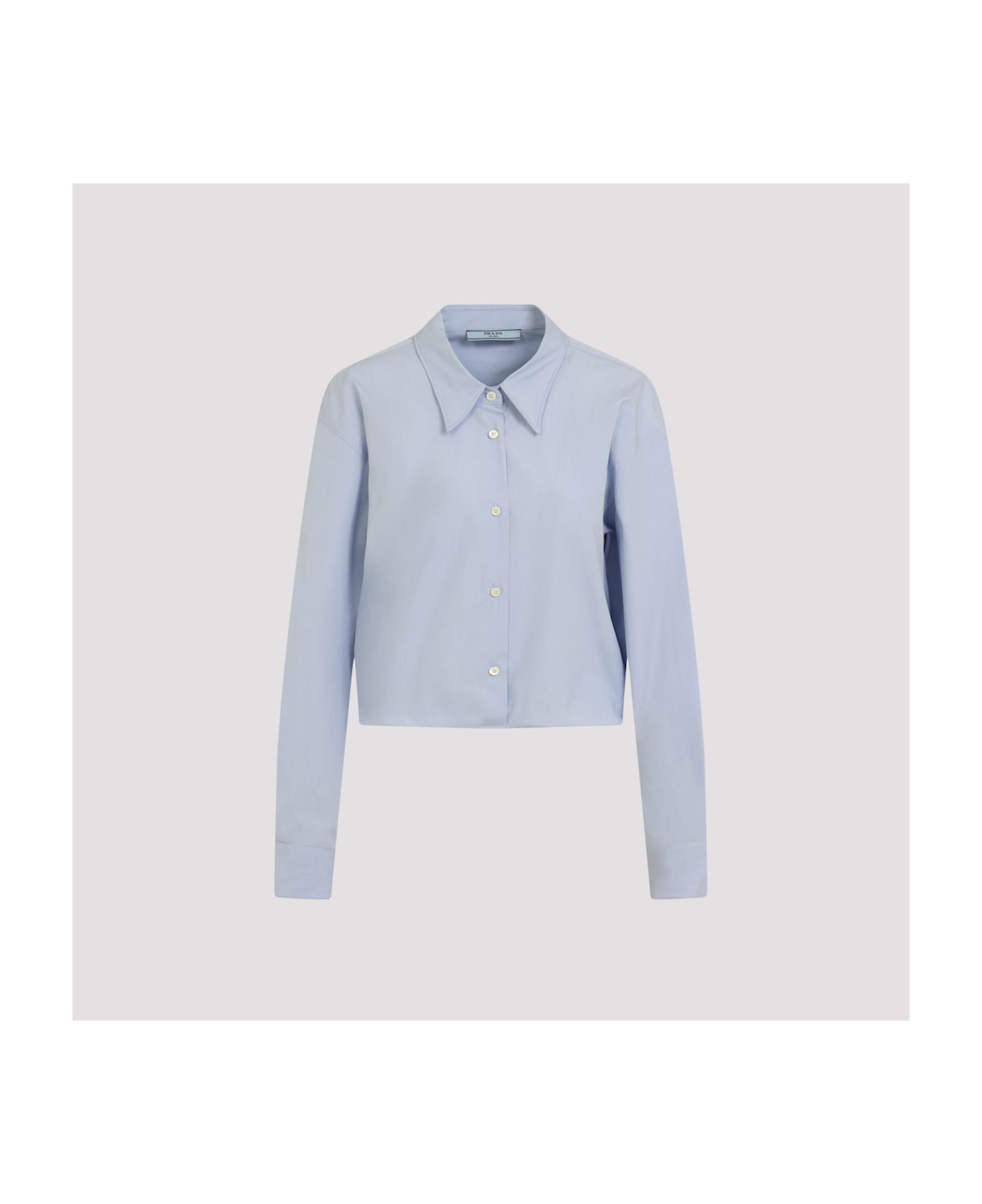 Light Blue Poplin Shirt - 3
