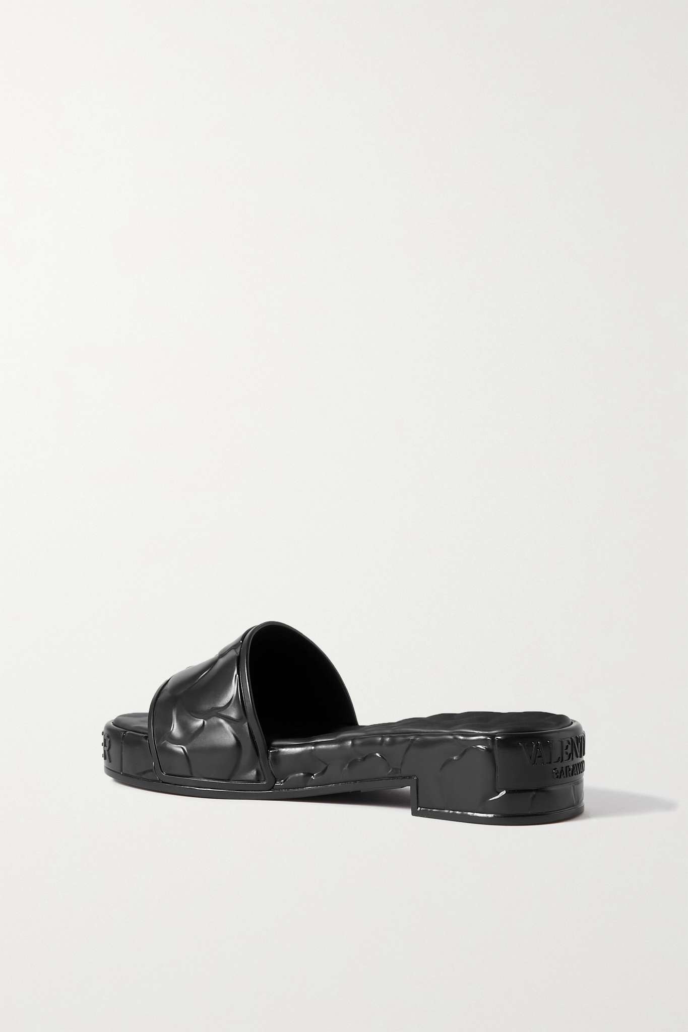 Valentino Garavani Atelier 25 debossed rubber slides - 3