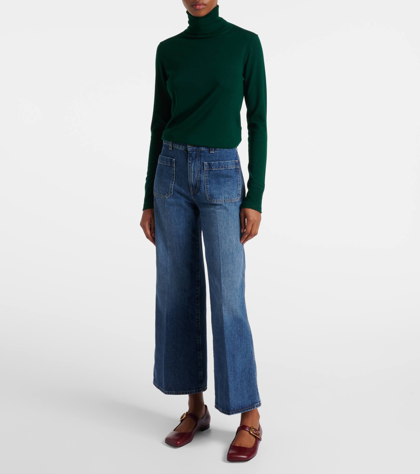 Polly leather Mary Jane flats - 3