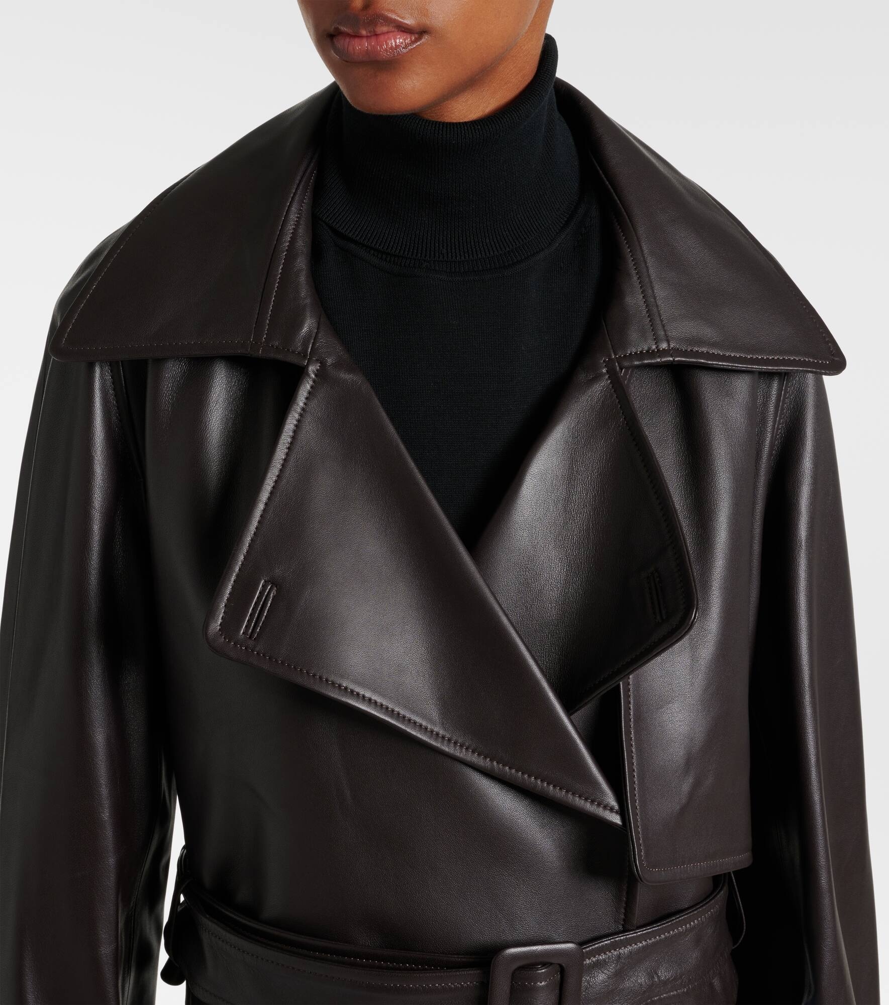 Hatti leather biker jacket - 4