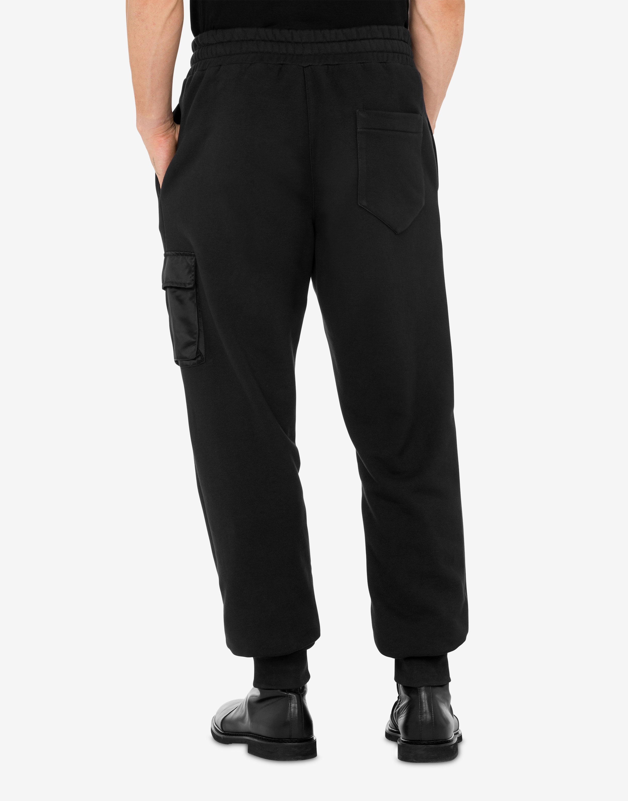 MULTIPOCKET DETAILS FLEECE JOGGERS - 3