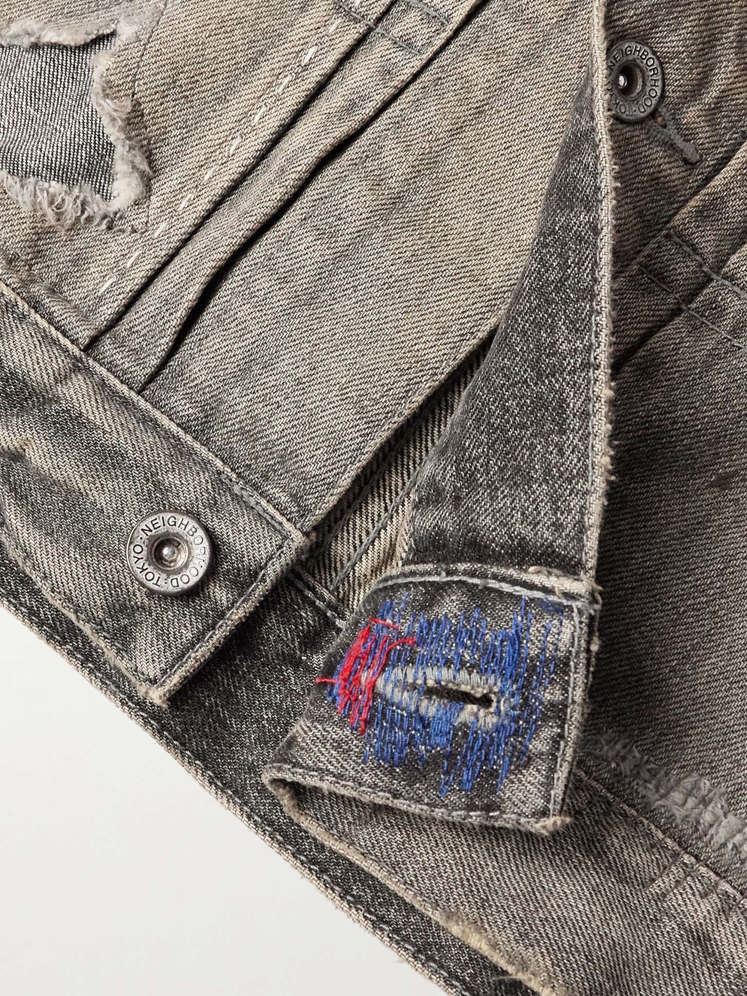 Savage Type-1 Distressed Denim Jacket - 3