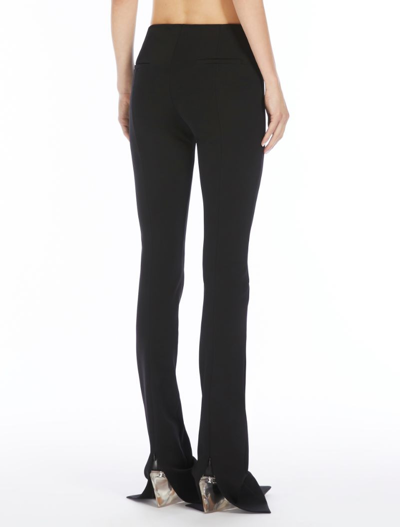 Trousers with rear slits - RUNWAY - 4