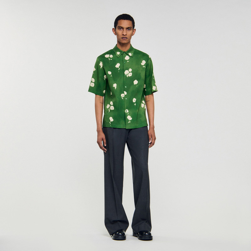 Sandro FLORAL MOTIF SHIRT outlook