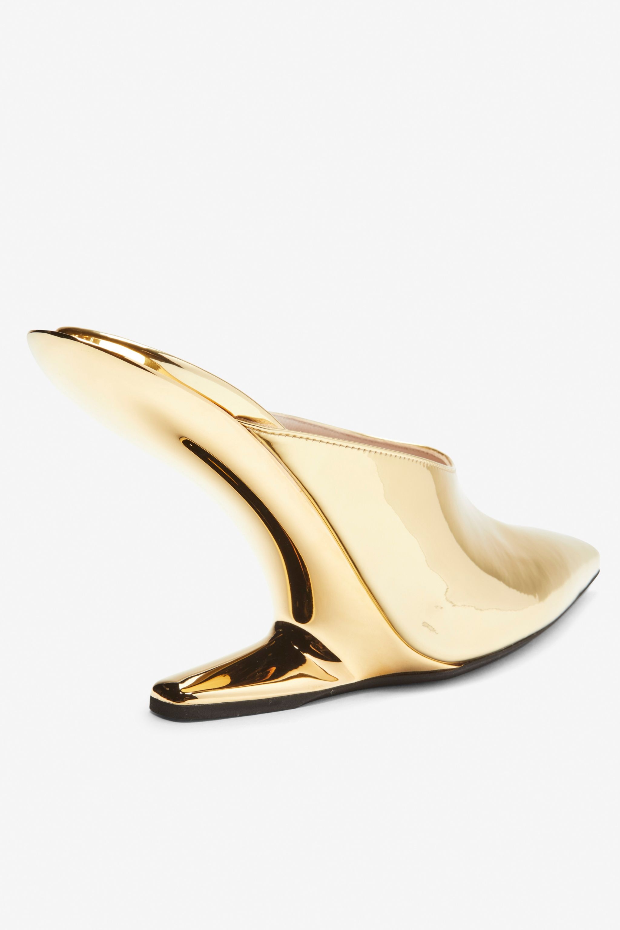 METALLIC SABOT MULES - 5