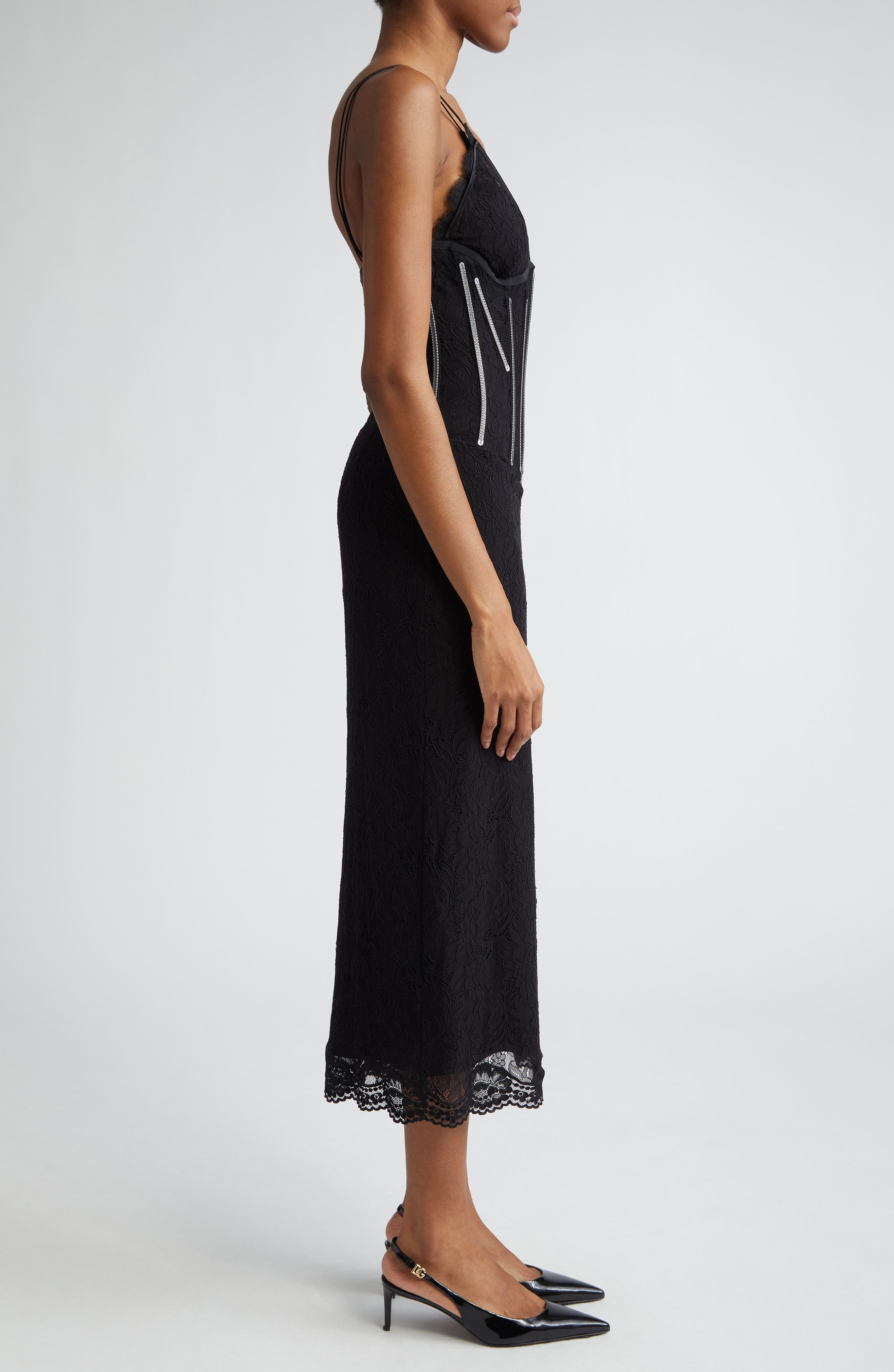 Lace Corset Dress - 3