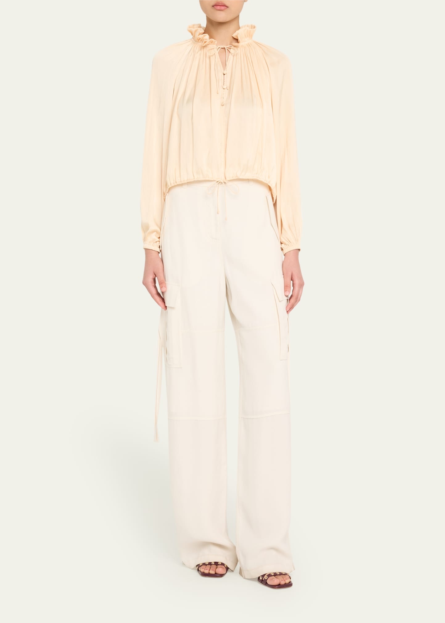Laurette Long-Sleeve Blouse - 2
