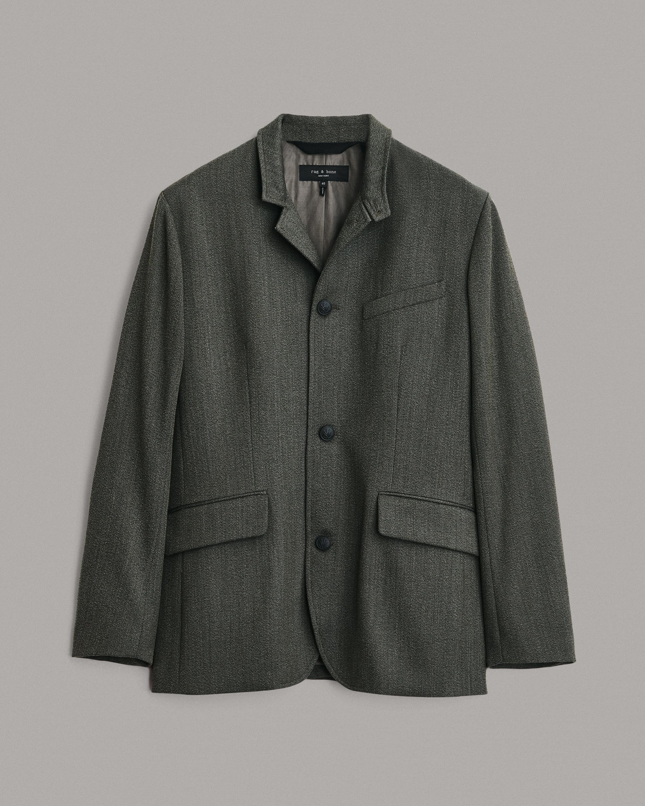 Parker Wool Thornproof Blazer
Relaxed Fit Blazer - 1