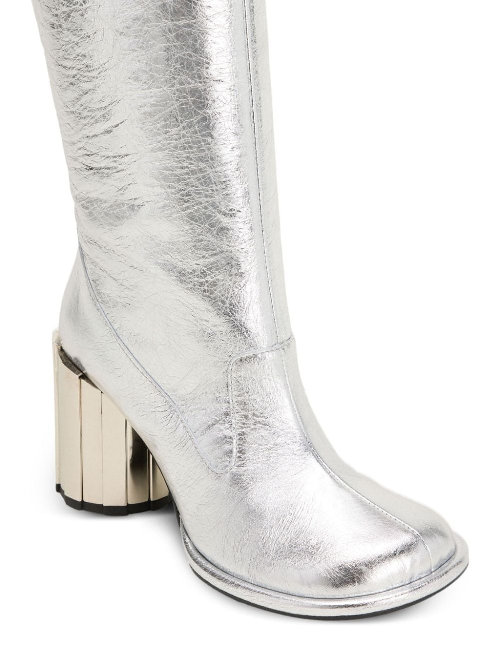 Anatomical-toe buckled boots - 4