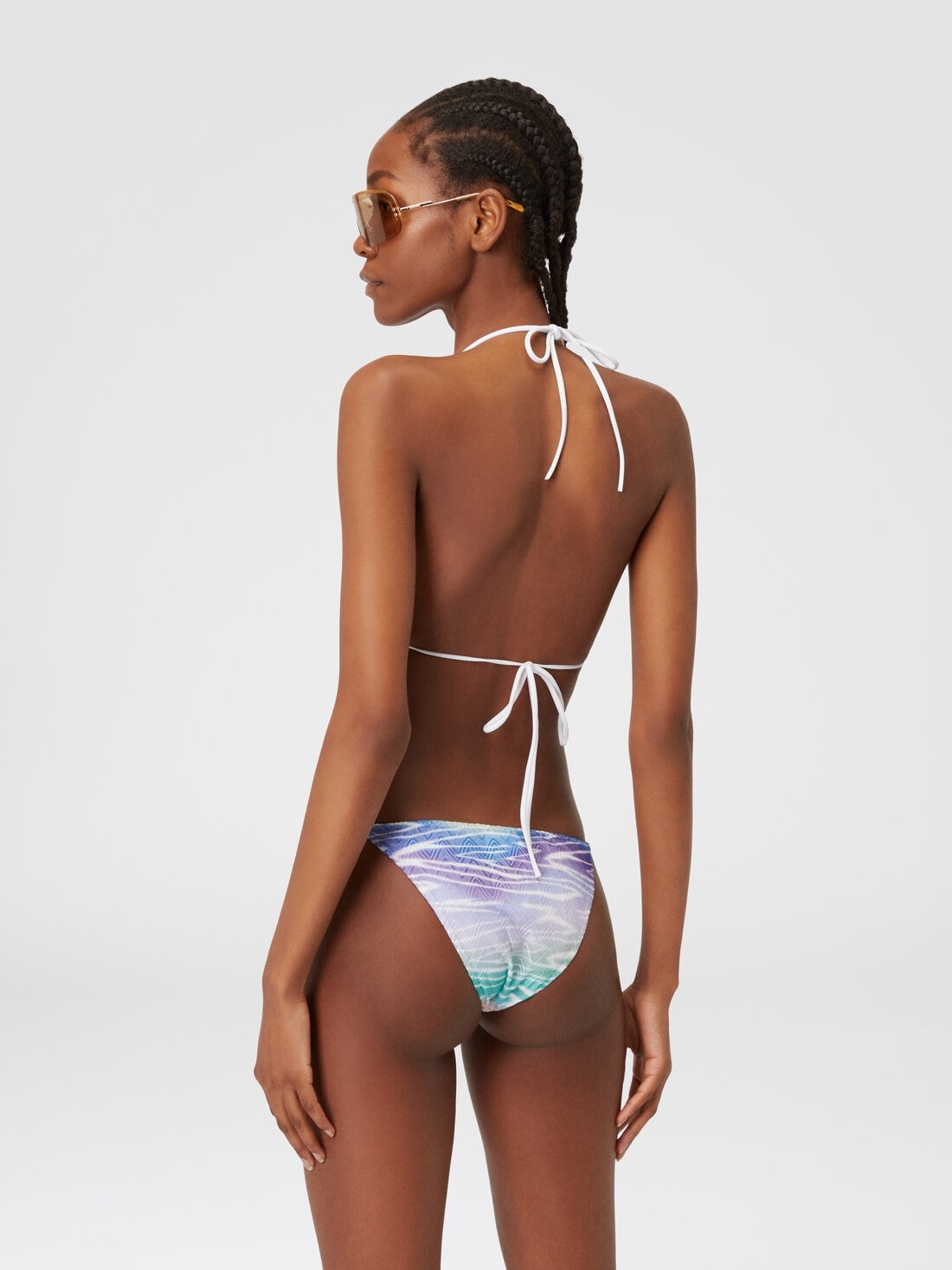 Tie-dye print bikini - 3