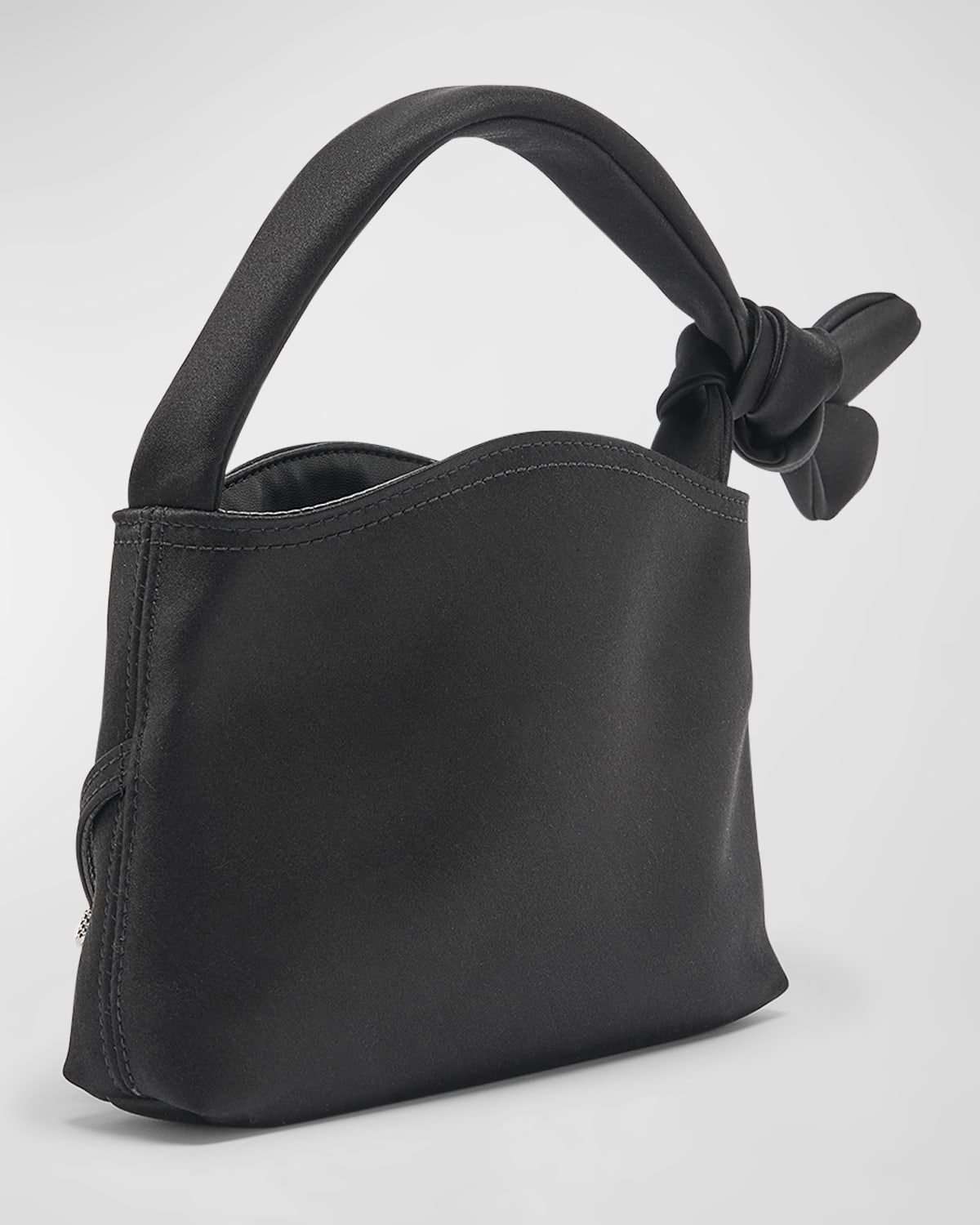 Voyou Nano Bow Top-Handle Bag in Fabric - 6